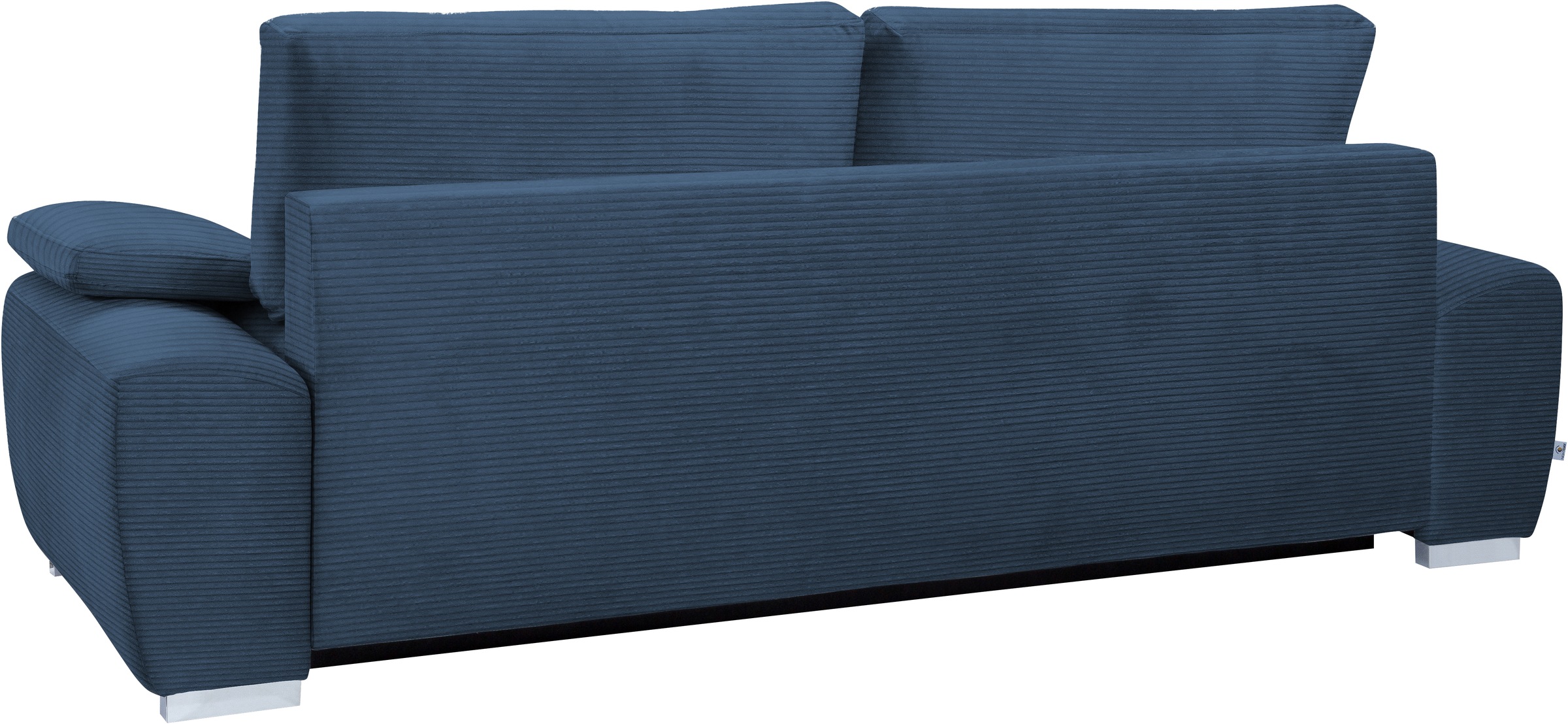 exxpo - sofa fashion 2-Sitzer »SOLSBURY, Sofa, Schlafsofa«, inkl. Federkern-Polsterung, Bettfunktion und Stauraum, in Cord