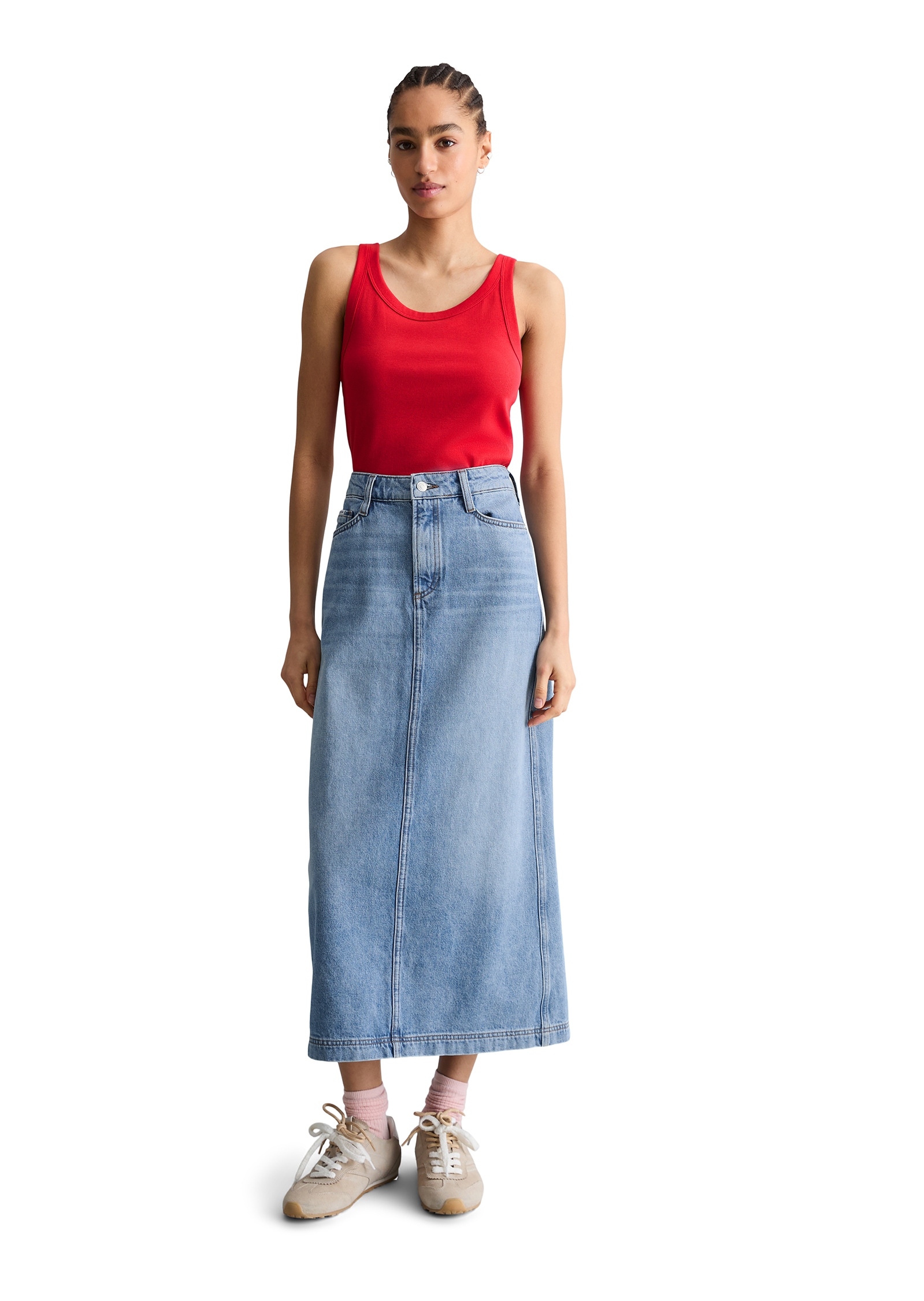 Marc O'Polo DENIM Tanktop slim fit aus Bio-Baumwoll-Stretchjersey