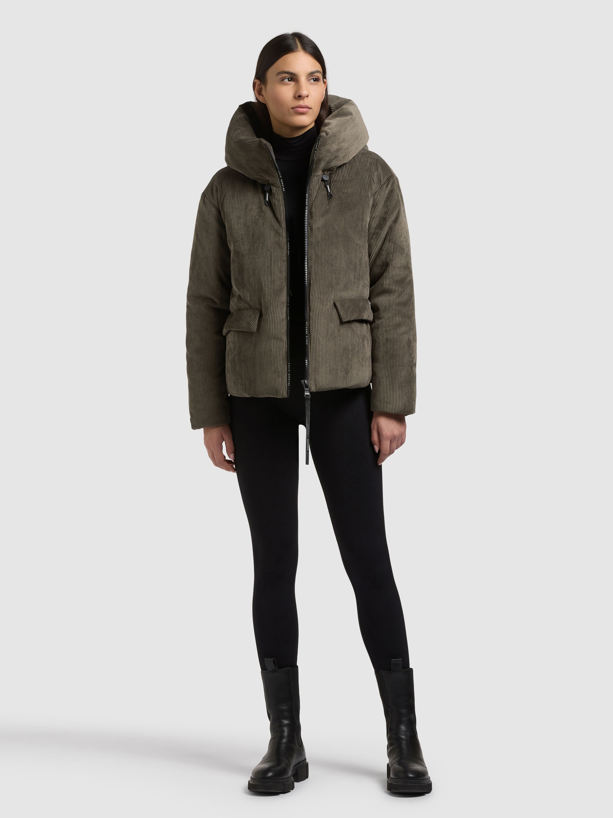 khujo Winterjacke »ZOSIA« mit Kapuze