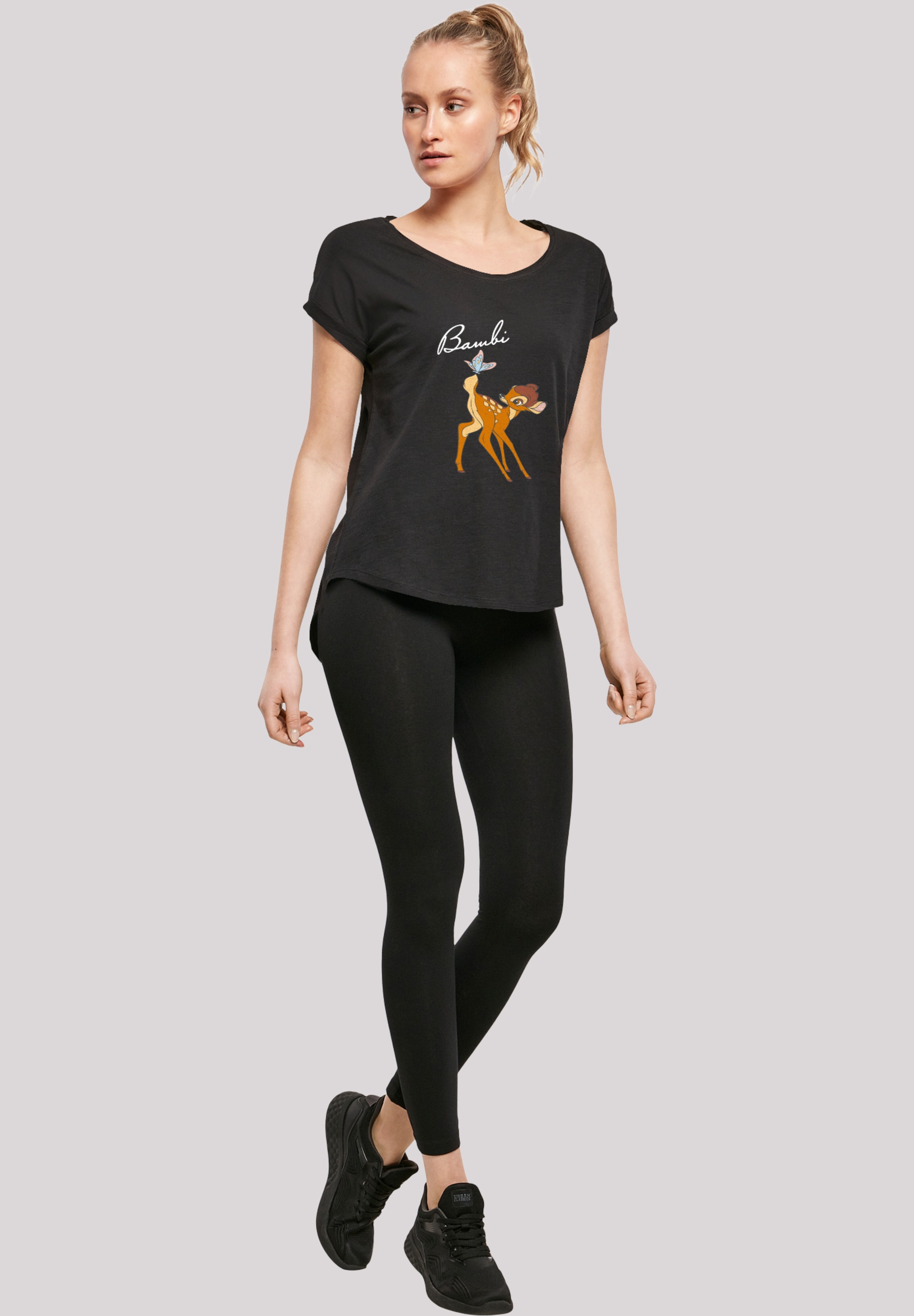 F4NT4STIC T-Shirt Schmetterling BAUR Tail«, Print | »Bambi kaufen