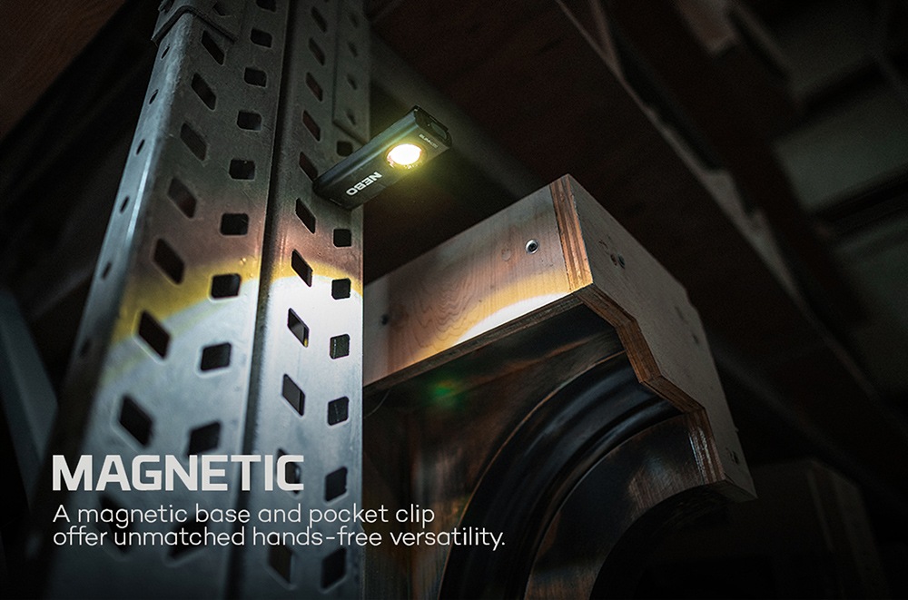 NEBO LED Taschenlampe »Nebo SLIM+ 1200« Set, Taschenlampe inkl. Ladekabel, 2 Stk. tlg.