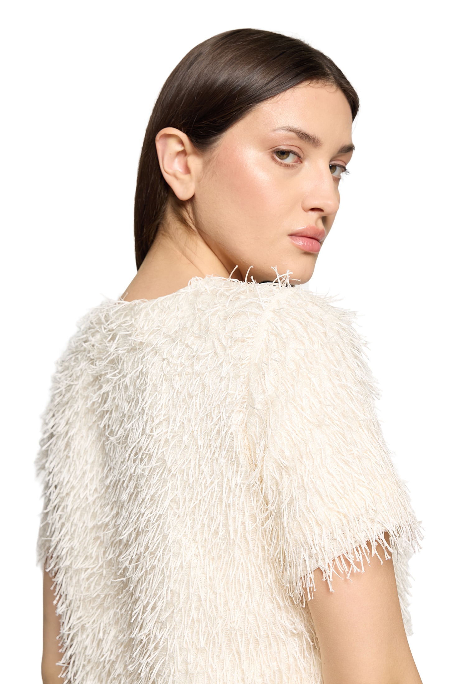 Cartoon Kurzarmshirt »Damen mit Fransen« 1 tlg.