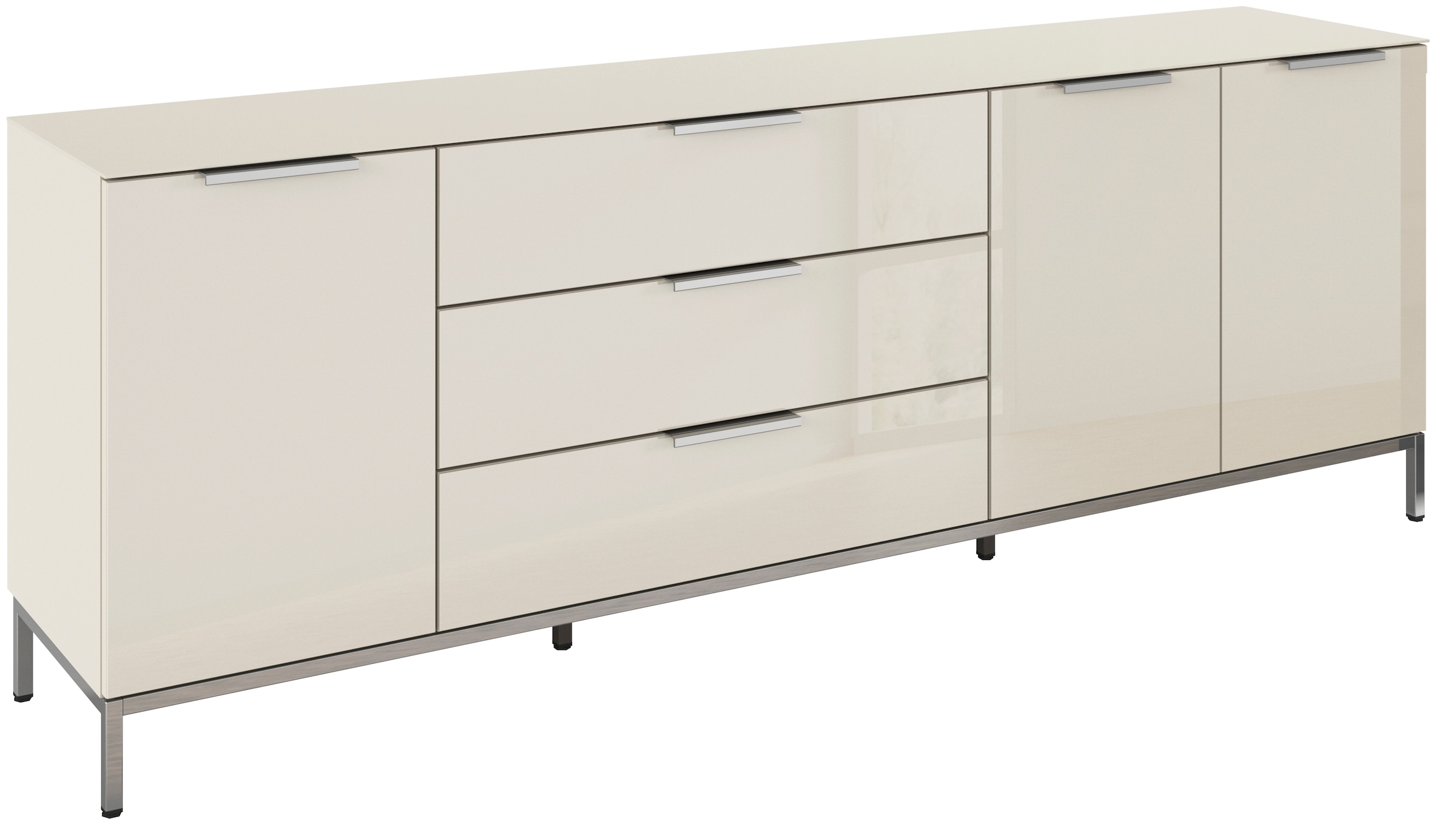 rauch Kombikommode "Kommode Türkommode Sideboard Kombikommode FLIPP mit Gla günstig online kaufen