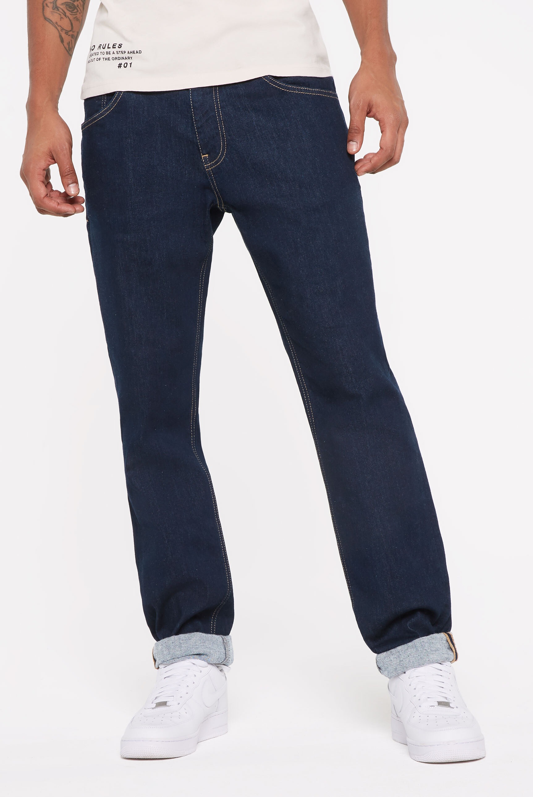 Slim-fit-Jeans, mit Bio-Baumwolle