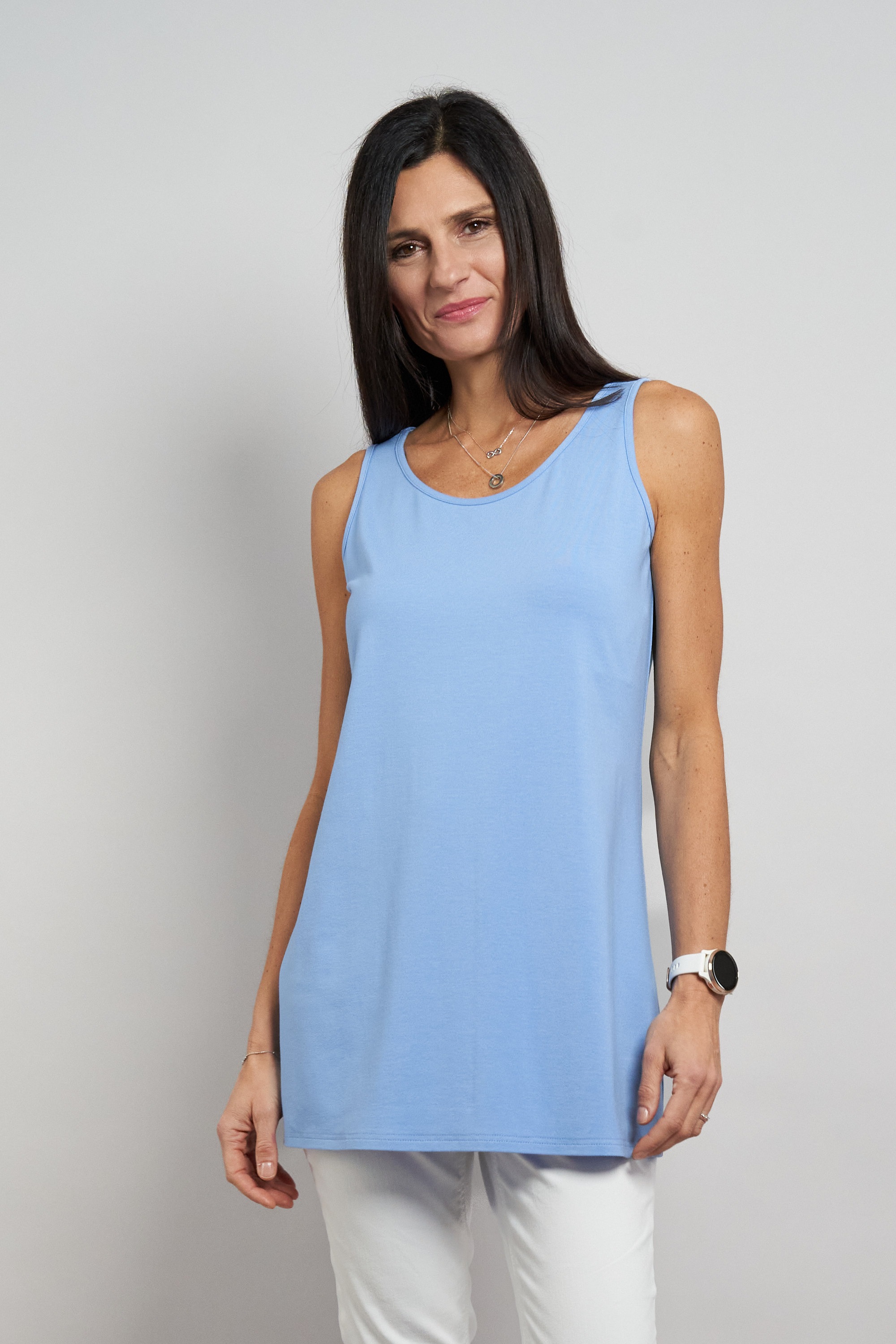 Seidel Moden Longtop Sommertop mit Viskose und Stretch - MADE IN GERMANY