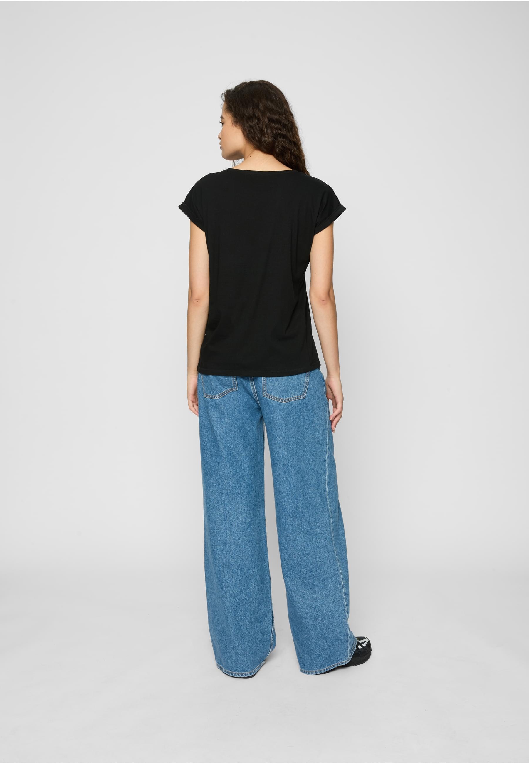 Merchcode Kurzarmshirt »Merchcode Damen Ladies Friends Logo Tee«, (1 tlg.)