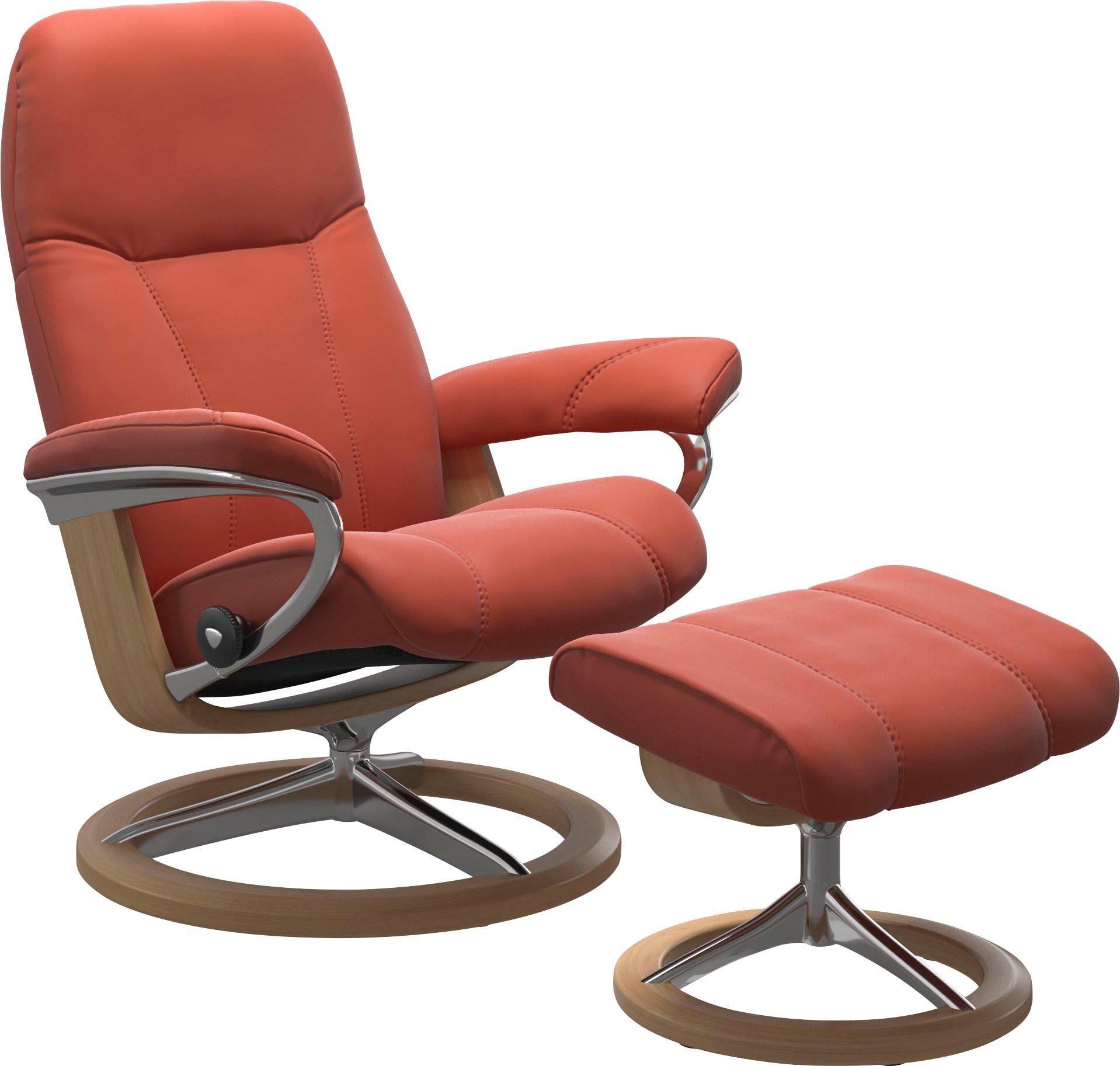 Stressless Fußhocker "Consul", mit Signature Base, Gestell Eiche günstig online kaufen