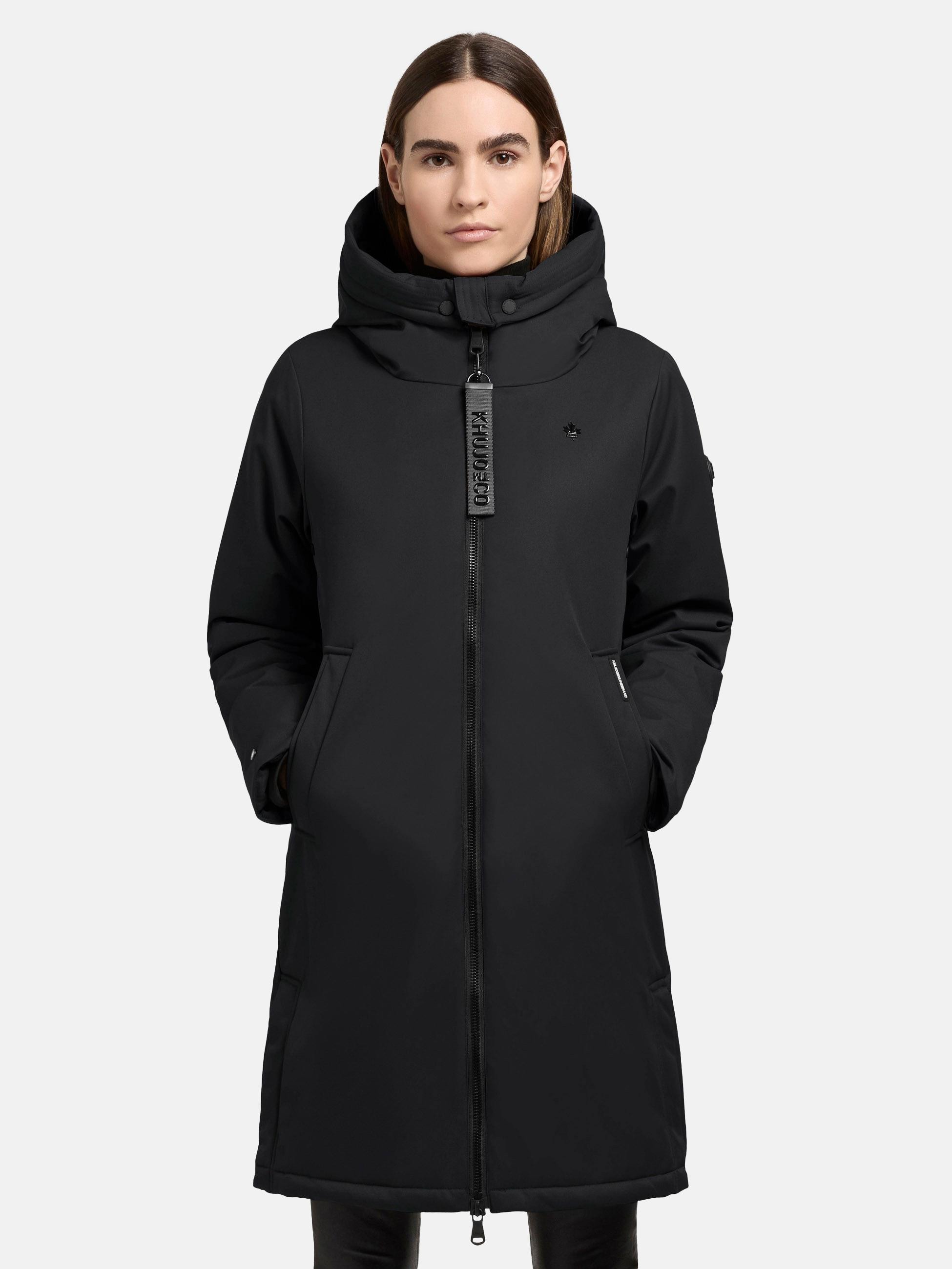 khujo Kurzmantel »Yaak3« urbaner Damen Parka...