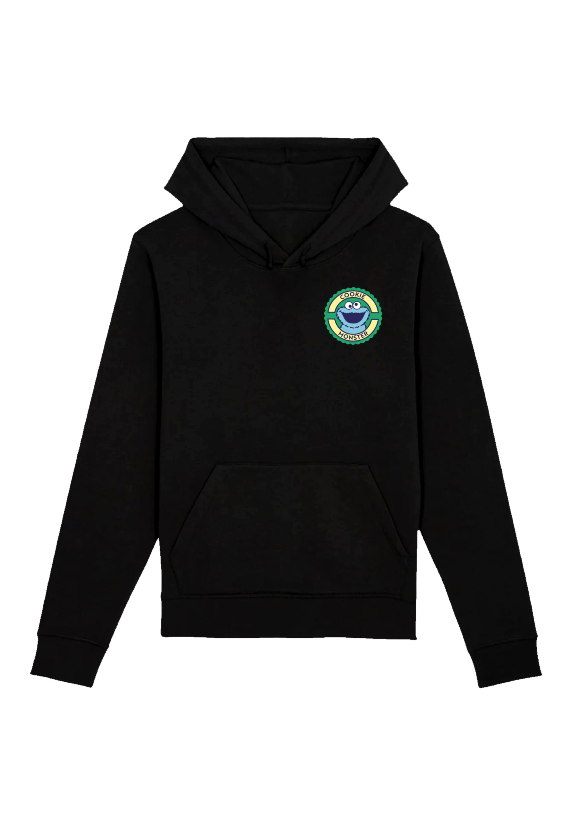 F4NT4STIC Kapuzenpullover »Sesamstraße Cookie Monster Sticker«, Premium Qualität