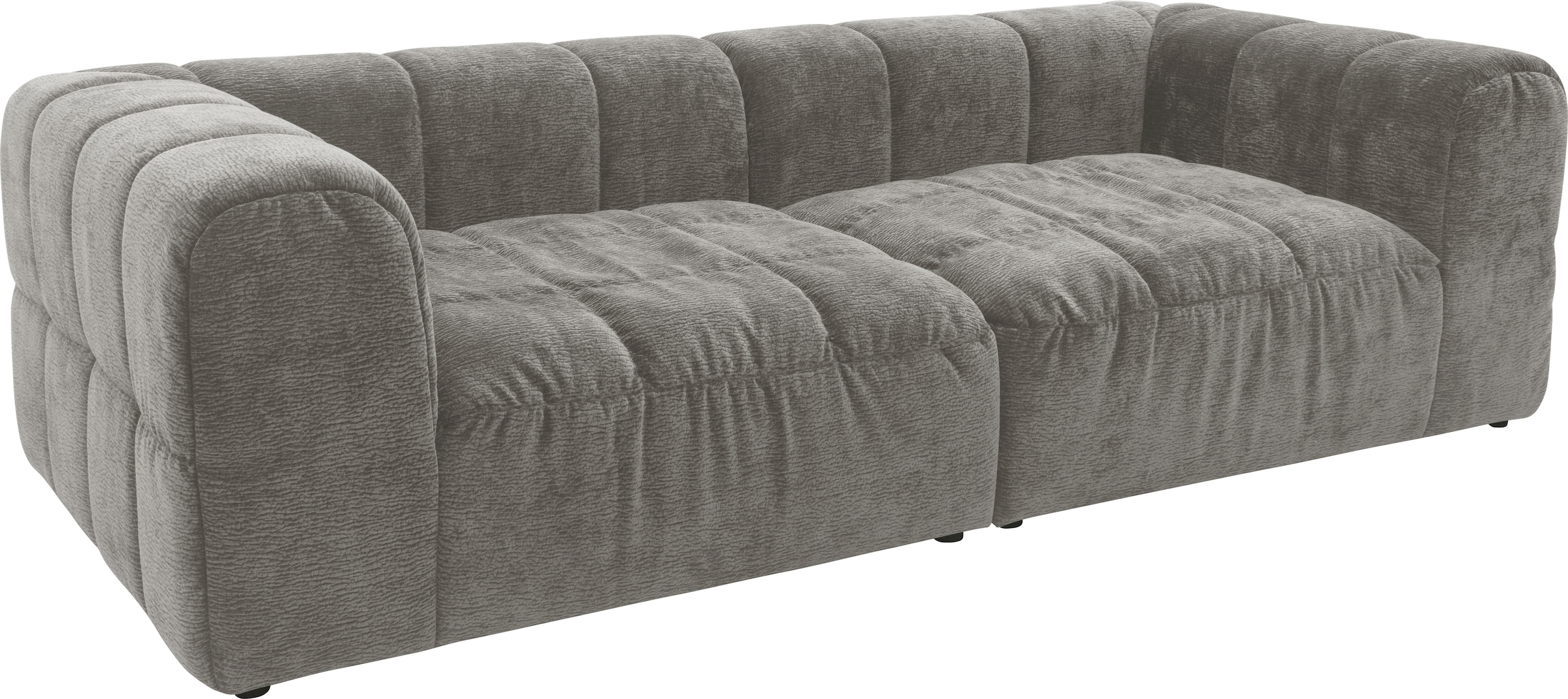 DOMO collection Big-Sofa »800019 Megasofa in 2 Breiten, Kassettensteppung, modern, Federkern«, (2 St.)