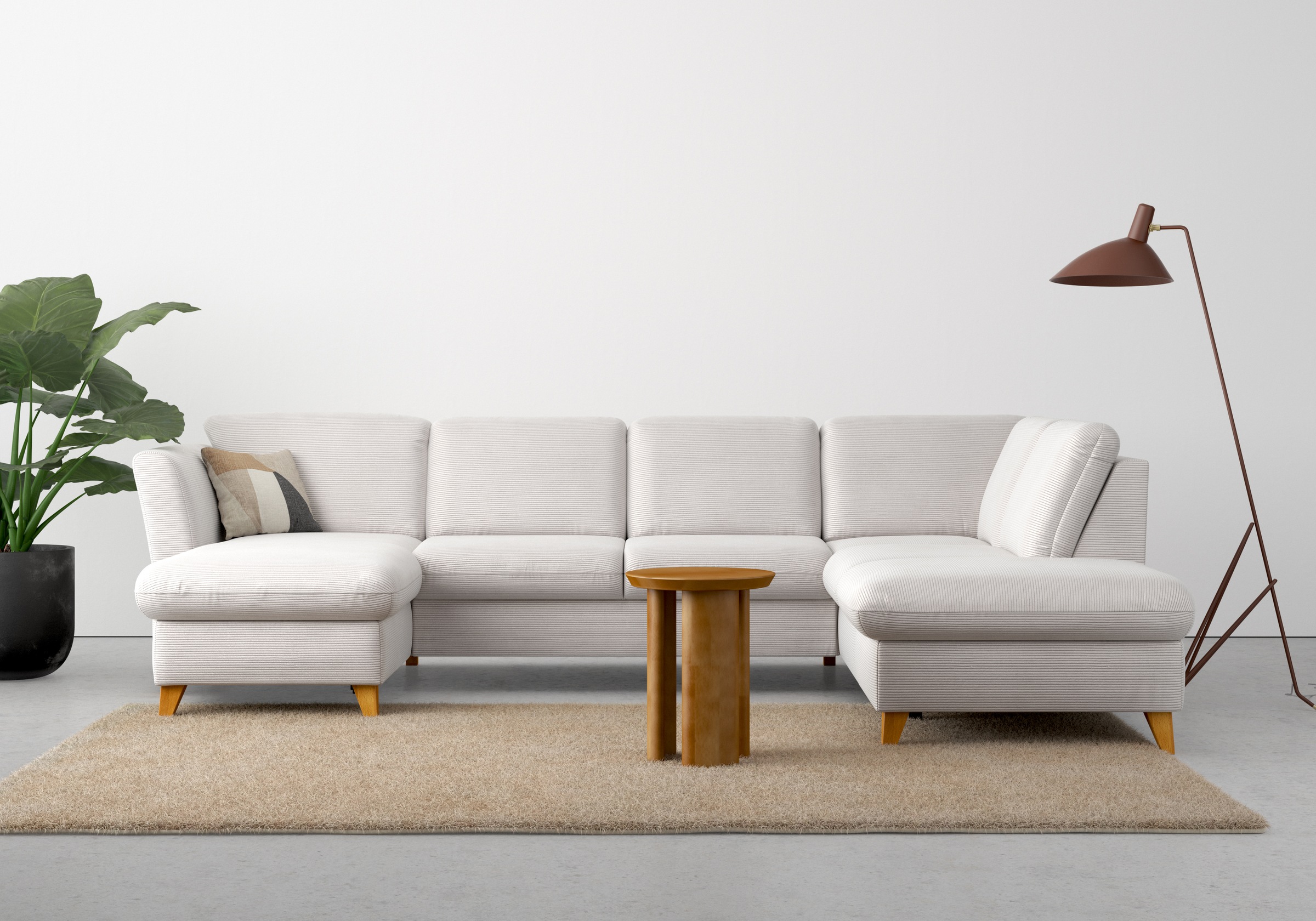 Home affaire Sofa »Trelleborg U-Form« patogi su mie...
