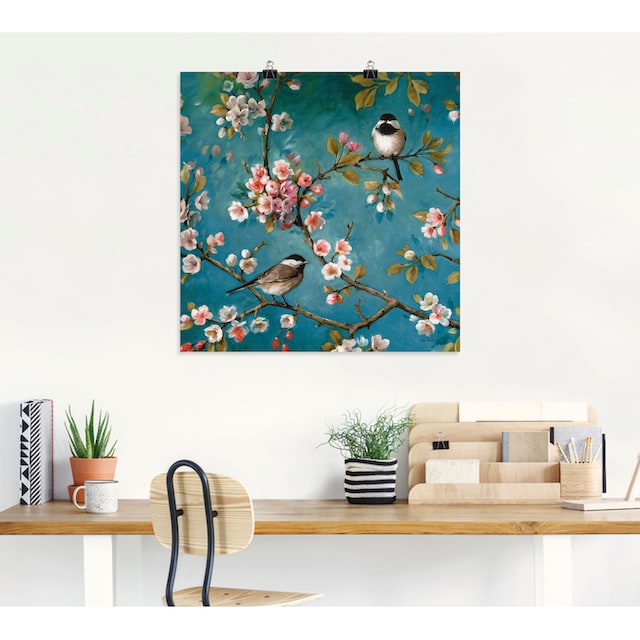 Artland Wandbild »Blüte II«, Blumen, (1 St.), als Leinwandbild,  Wandaufkleber oder Poster in versch. Größen kaufen | BAUR