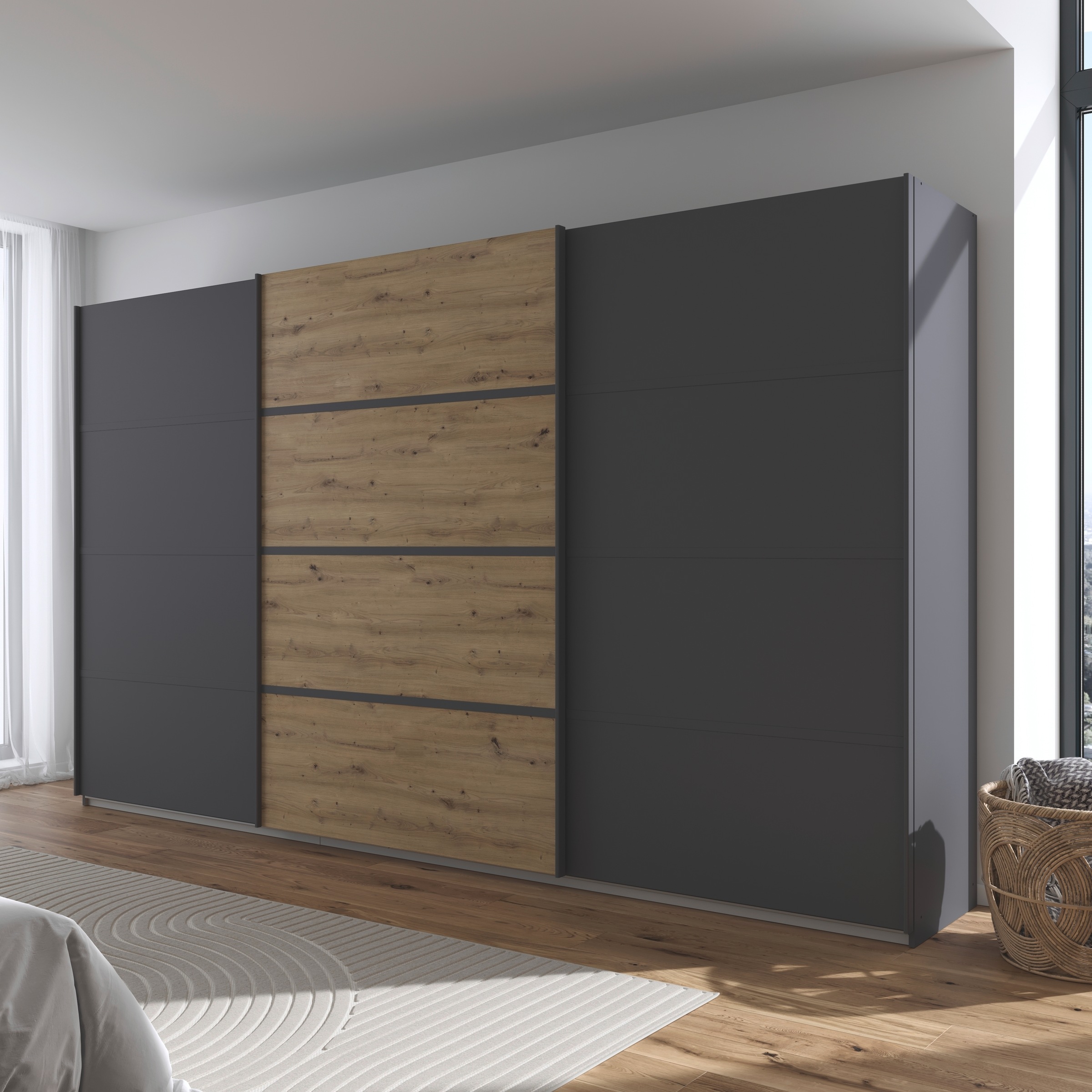 rauch Kleiderschrank "Schwebetürenschrank Garderobe Schrank TOP ANGEBOT Avo günstig online kaufen