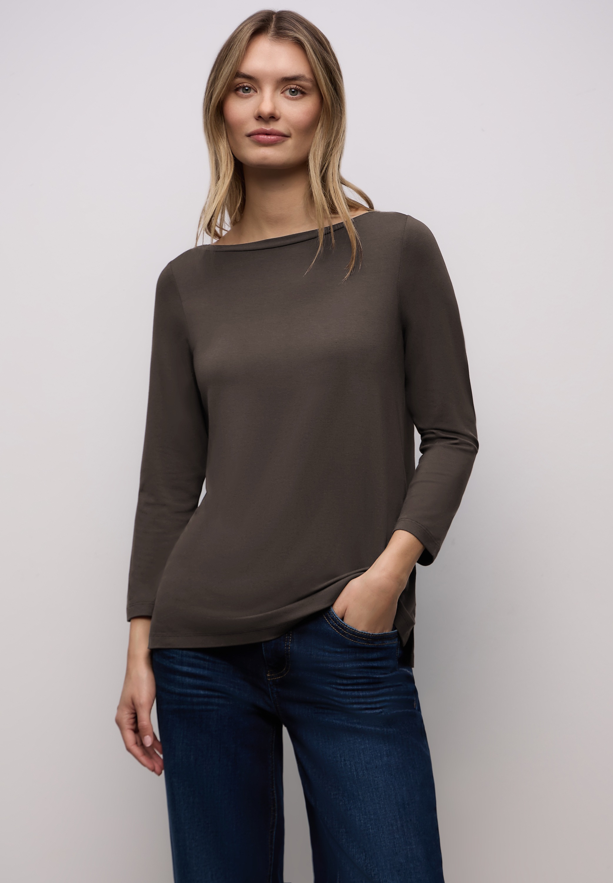 STREET ONE 3/4-Arm-Shirt mit 3/4 Ärmeln günstig online kaufen