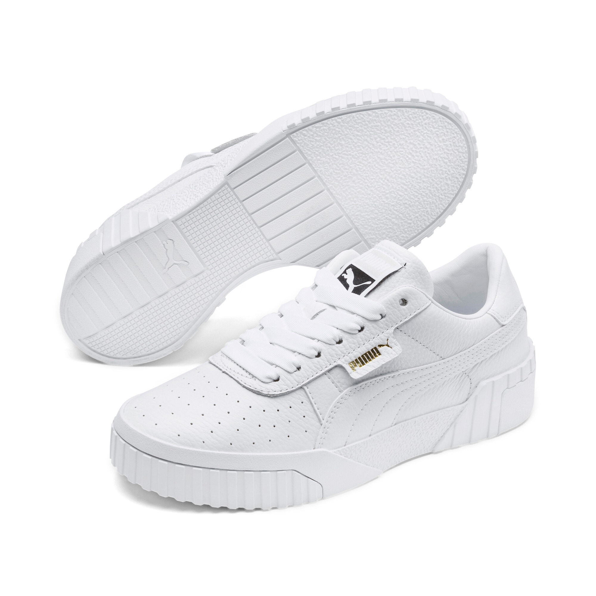 PUMA Sneaker "CALI WNS" aus Leder, atmungsaktiv, mit SOFTFOAM+ Dämpfung
