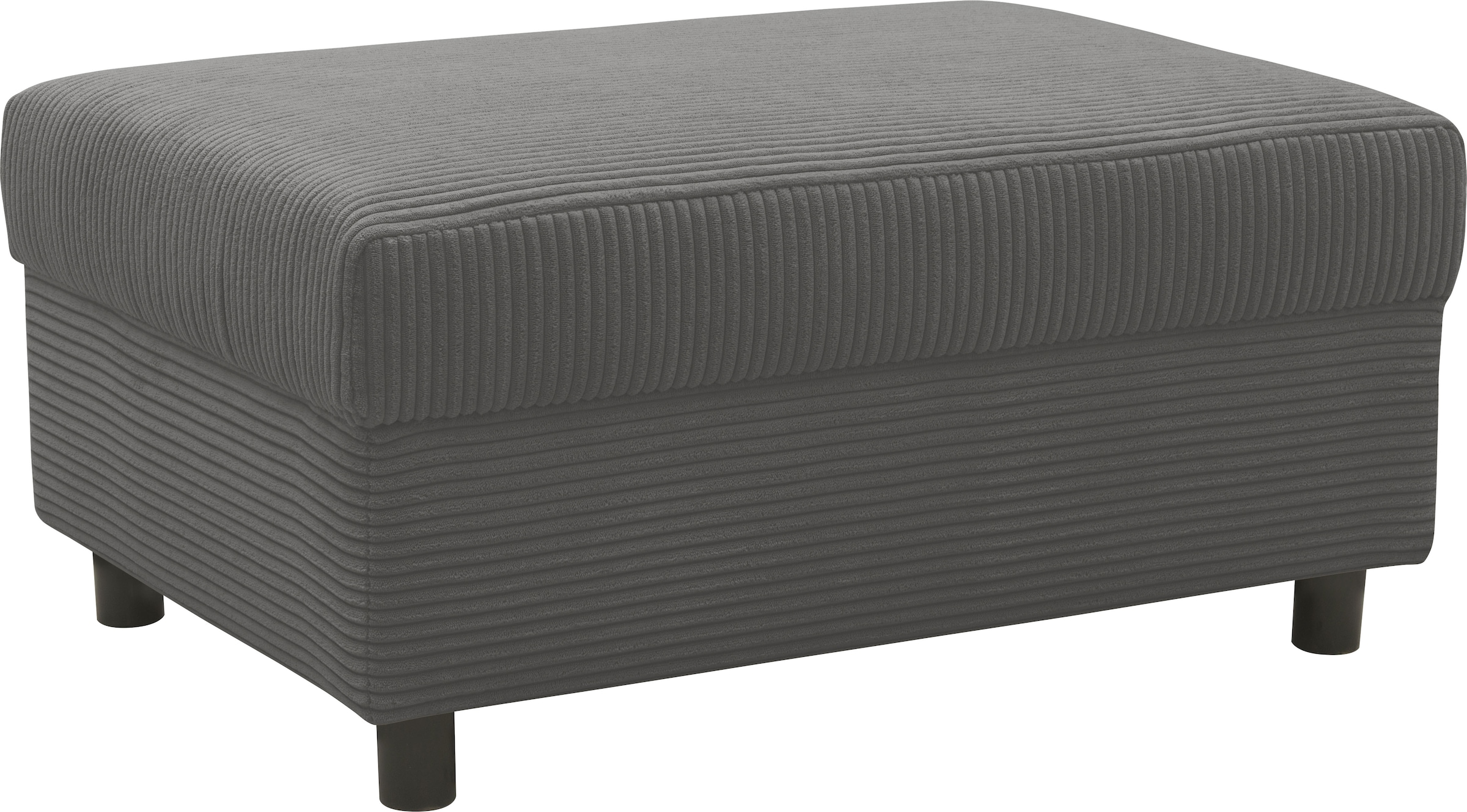 INOSIGN Polsterhocker »Turah 2 in Cord oder wasserabweisender Microfaser,«, moderner Polsterhocker, passend zum Ecksofa, B/T/H: 83/60/44 cm