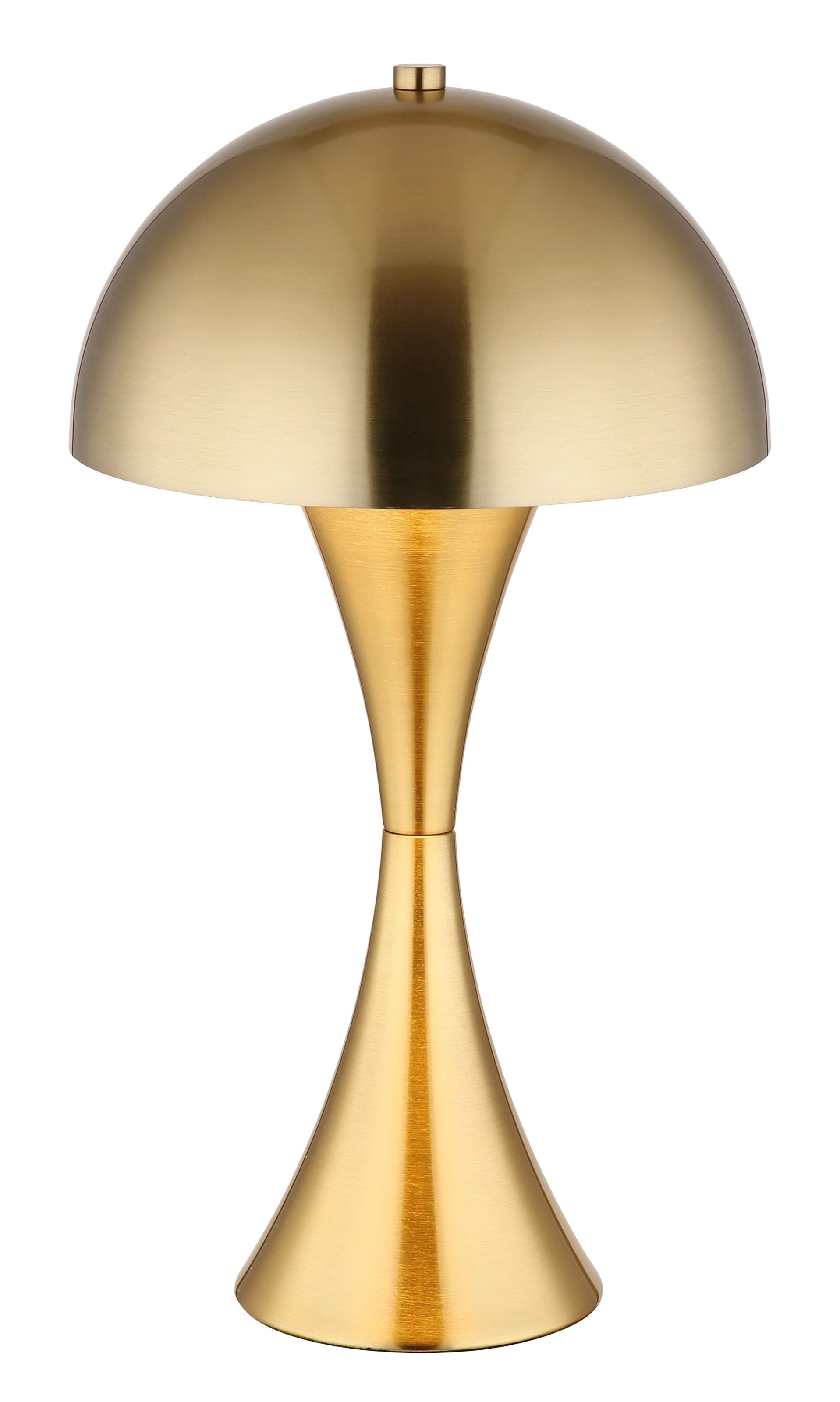 GLOBO LIGHTING Tischleuchte »DIMA«, 1 flammig, Leuchtmittel E27 | ohne Leuchtmittel, Design Tischlampe, Wohnzimmer, Schlafzimmer, Messingfarbe