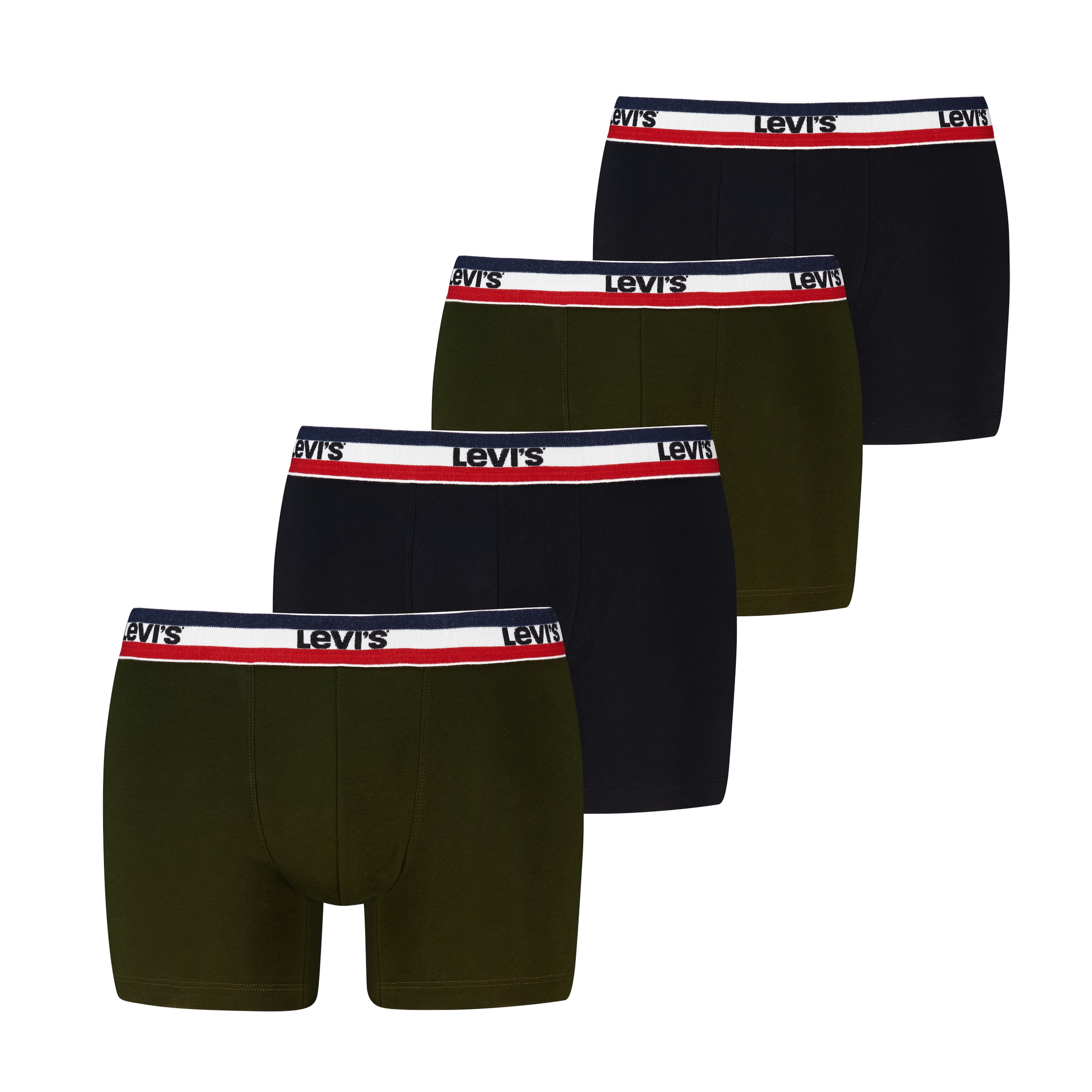 Levis Boxershorts "LEVIS MEN REPEAT SPW LOGO BOXER BRIEF" 4er Pack, mit ges günstig online kaufen