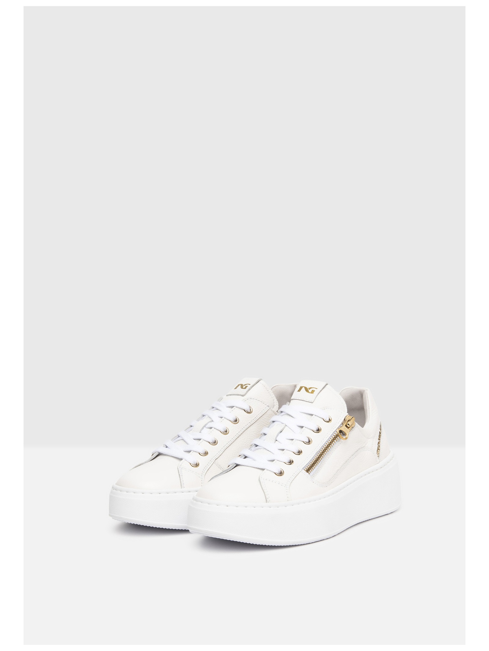 Nero Giardini Plateausneaker »Nero Giardini Sneaker Leder/Textil«