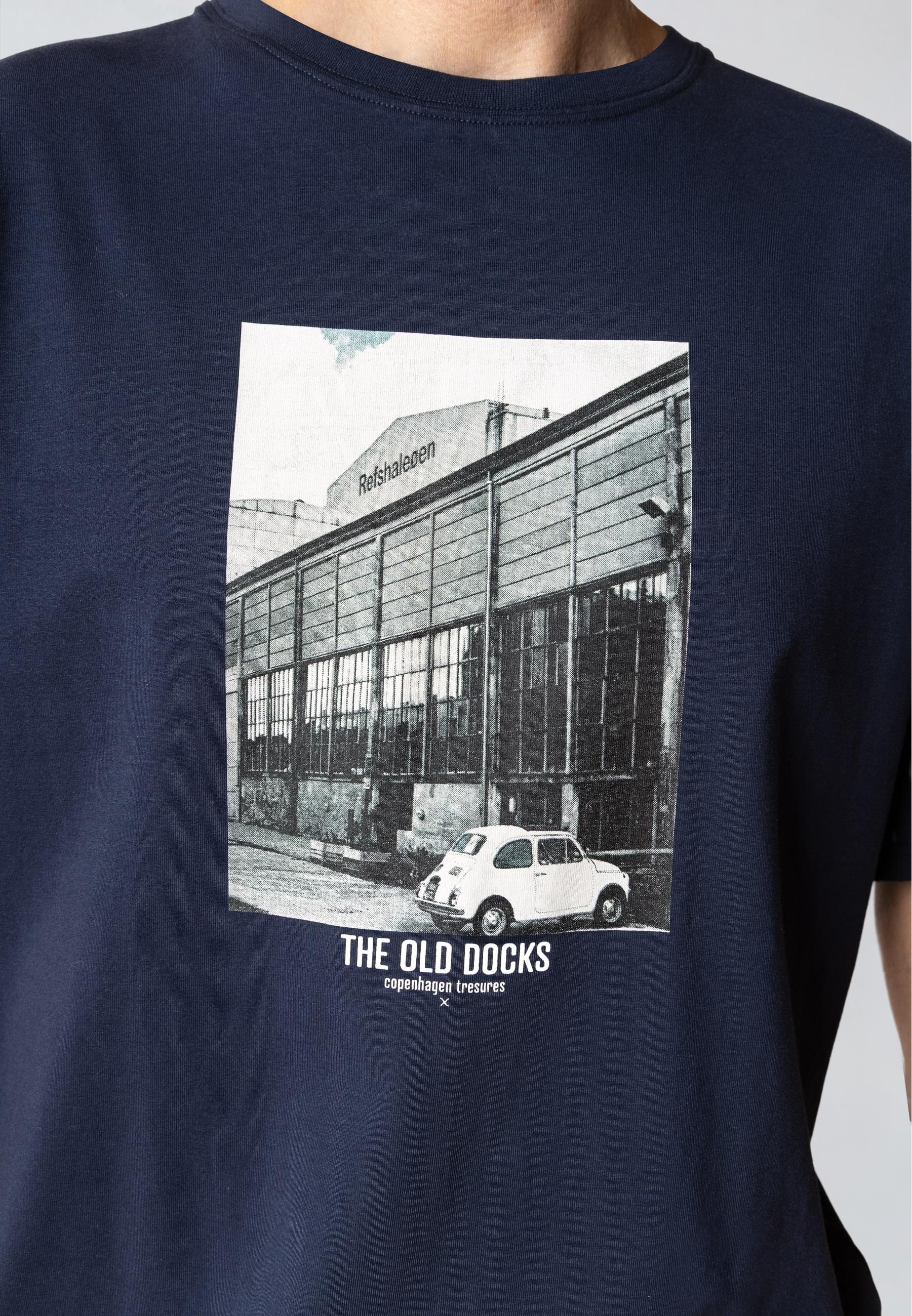 Clean Cut Copenhagen T-Shirt »Clean Cut Copenhagen Old Docks Organic T-Shirt«, (1 tlg.)