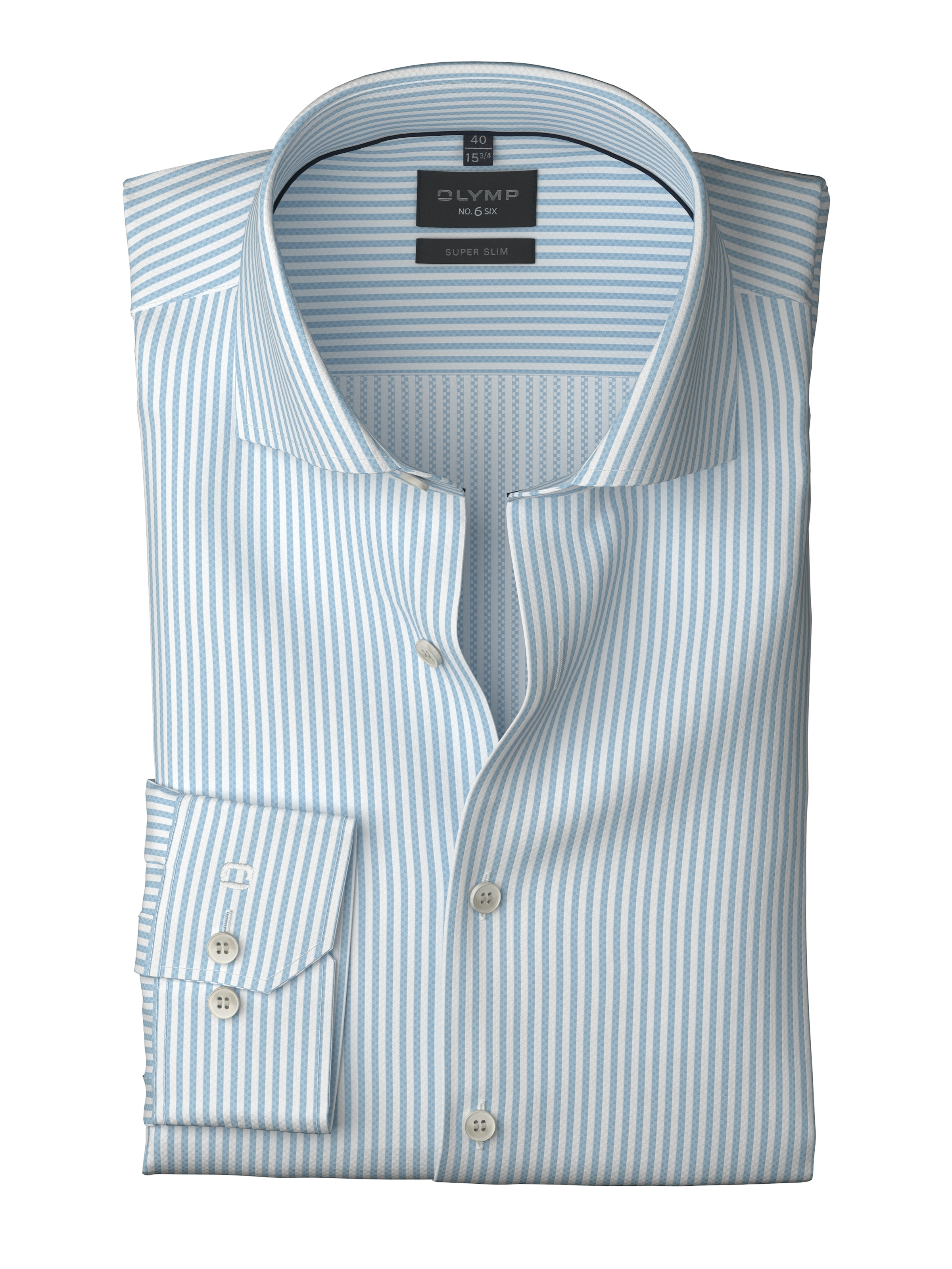 OLYMP Langarmhemd "No 6 six", gestreift, Businesshemd, super slim fit, Roya günstig online kaufen