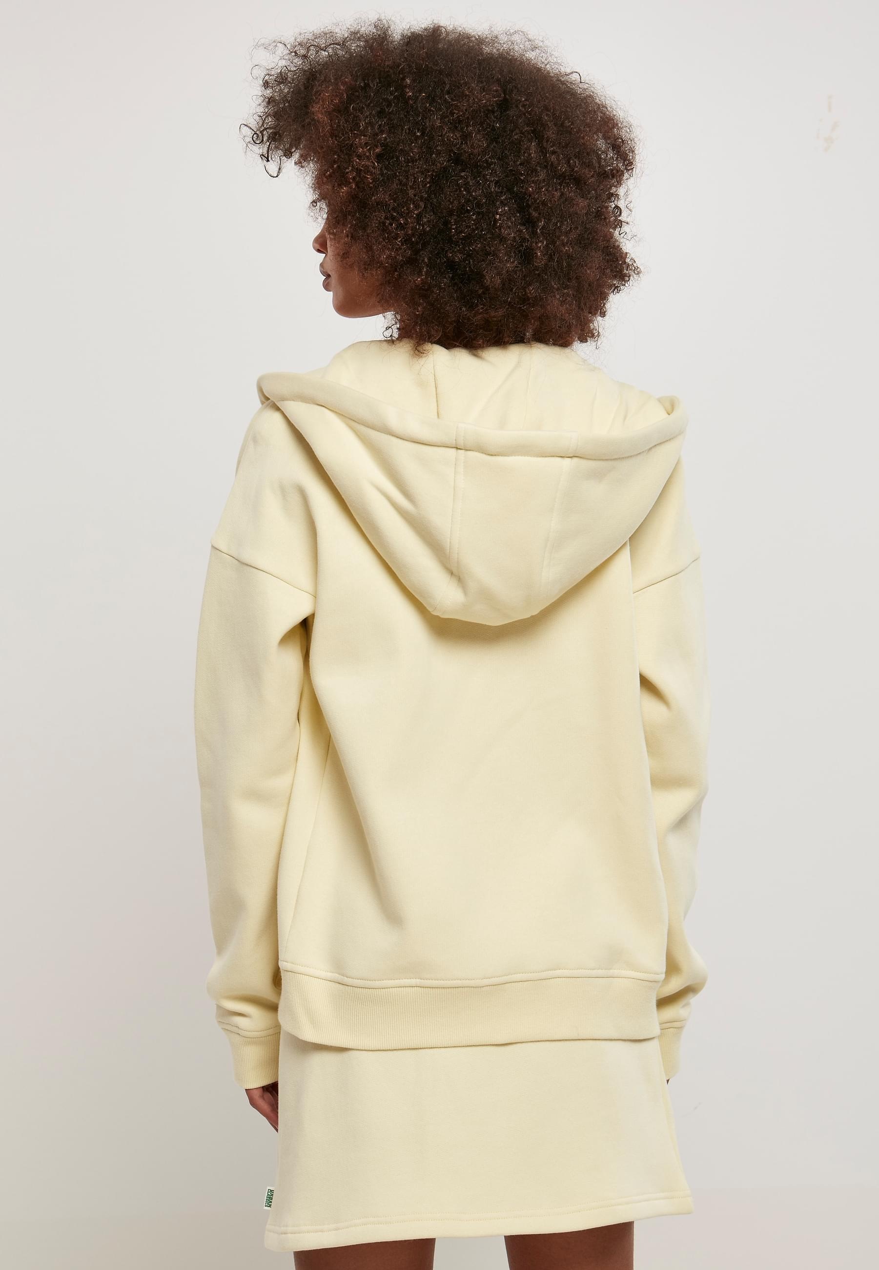 URBAN CLASSICS Sweatjacke »Urban Classics Damen Ladies Organic Terry Zip Hoody«