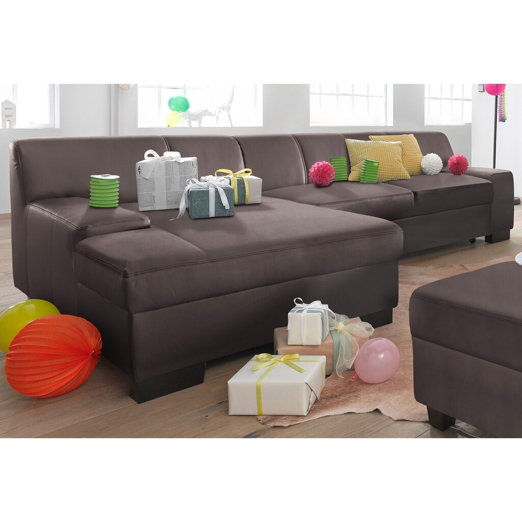 DOMO collection Ecksofa »Norma L-Form«