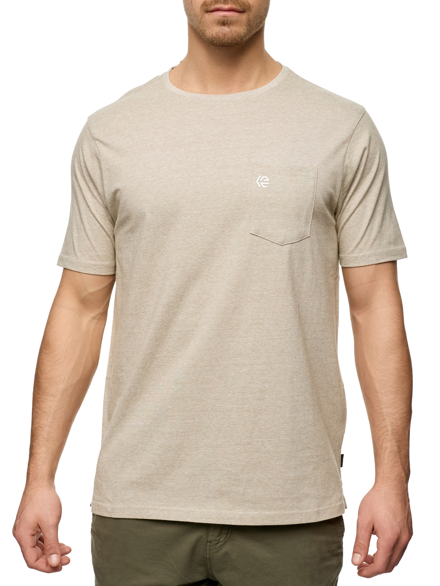 Indicode Rundhalsshirt "INStrible" günstig online kaufen