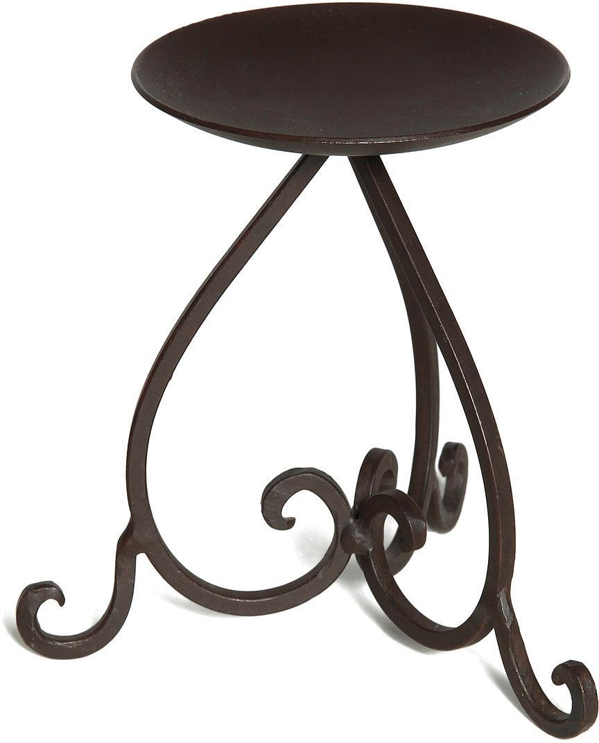 Ambiente Haus Kerzenständer "Kerzenständer aus Eisen - (H) 14 cm" günstig online kaufen