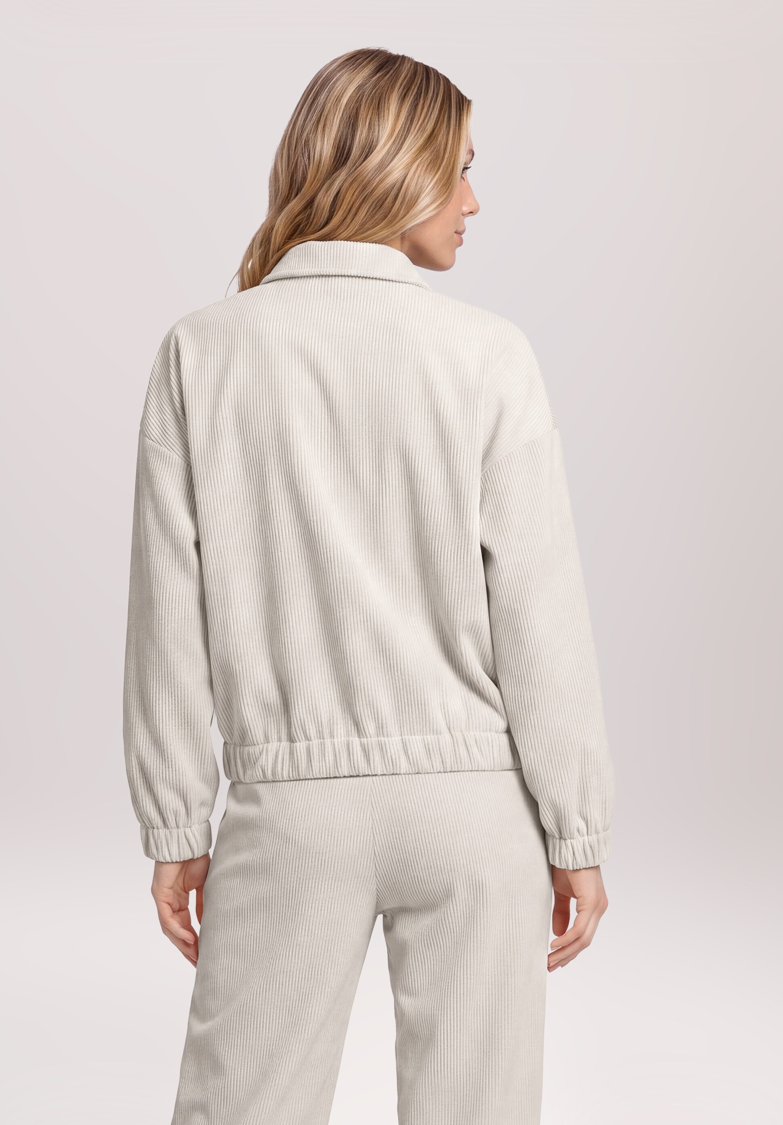 Betty&Co Canvasjacke »Damen mit Taschen«