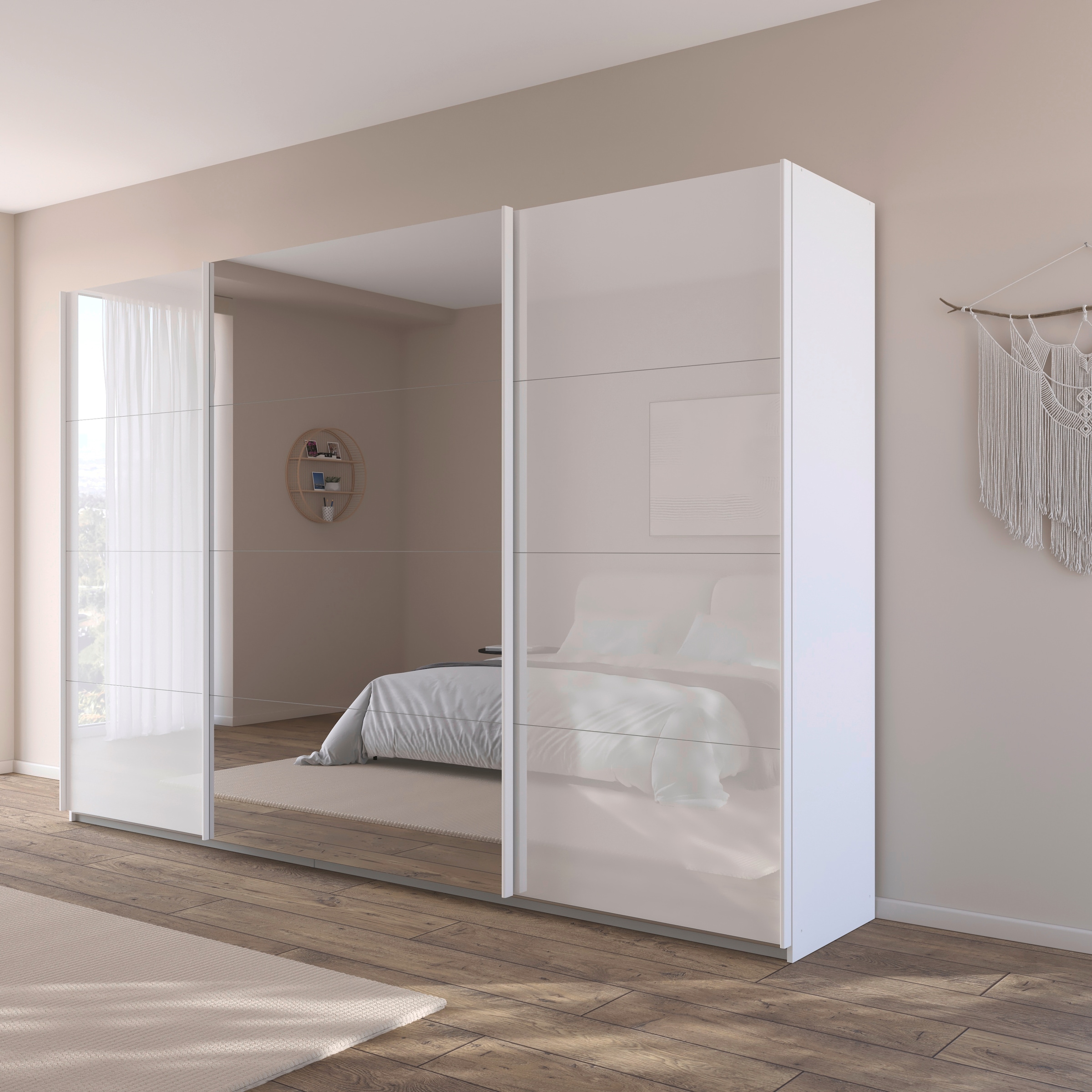 OTTO home Schwebetürenschrank "Kleiderschrank Kleiderschränke Schrank Garde günstig online kaufen