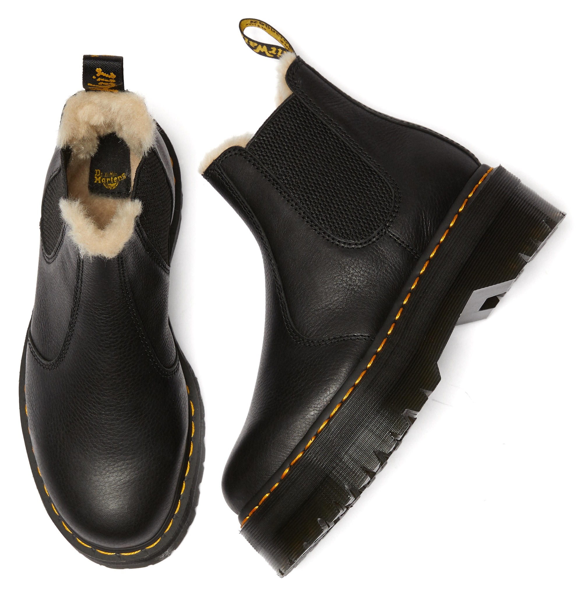 DR. MARTENS Winterstiefelette »2976 Quad«  Plateauboot mit Warmfutter