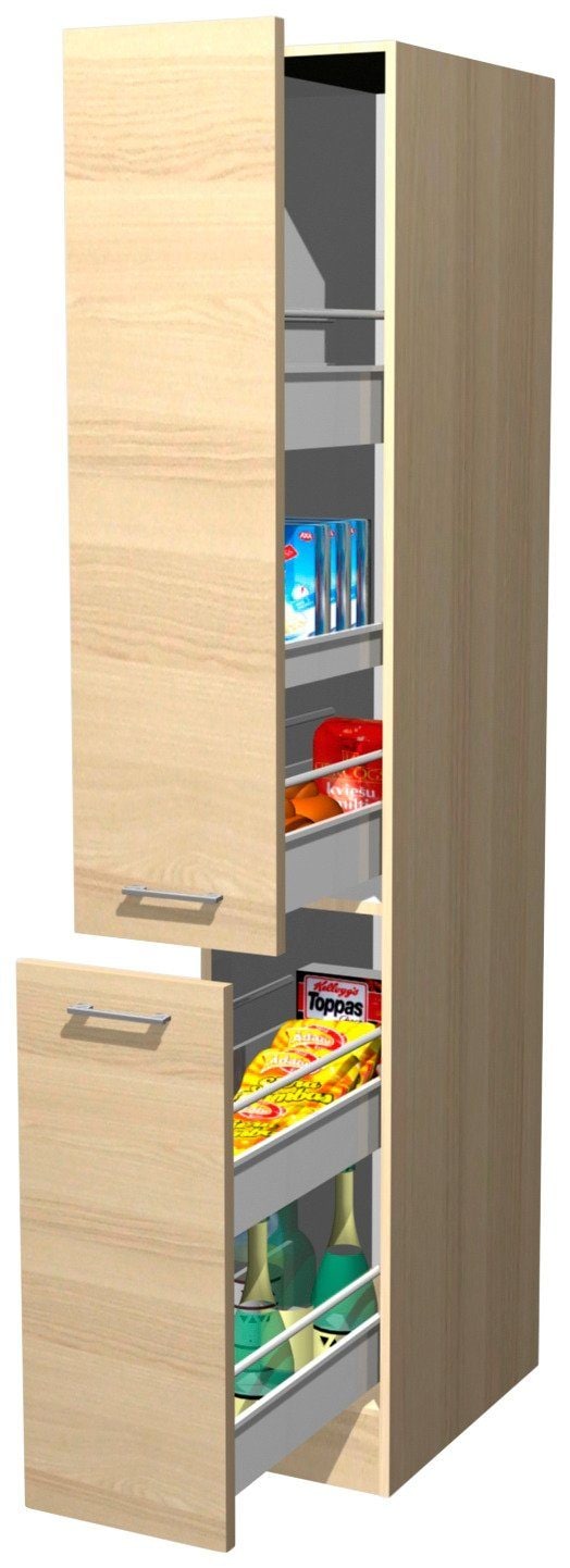 Flex-Well Apothekerschrank »Portland«, (B x H x T) 30 x 200 x 57 cm, mit 5  Ablagen kaufen | BAUR