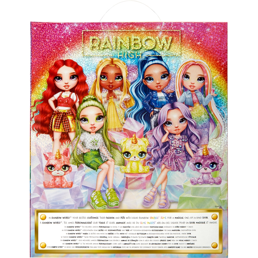 RAINBOW HIGH Anziehpuppe »Classic Rainbow Fashion Doll - Skyler (blue)«