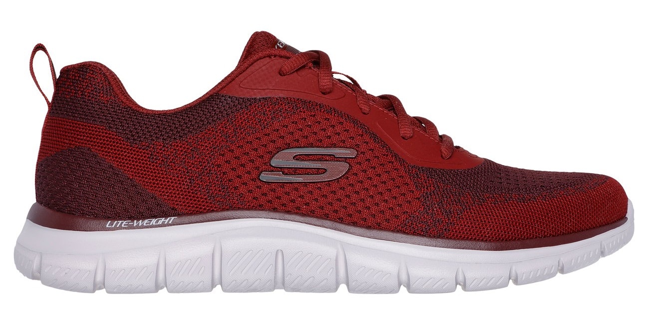 Skechers Sneaker »TRACK-GLENDOR«, Trainingsschuh, Schnürschuh, Freizeitschuh mit Memory Foam