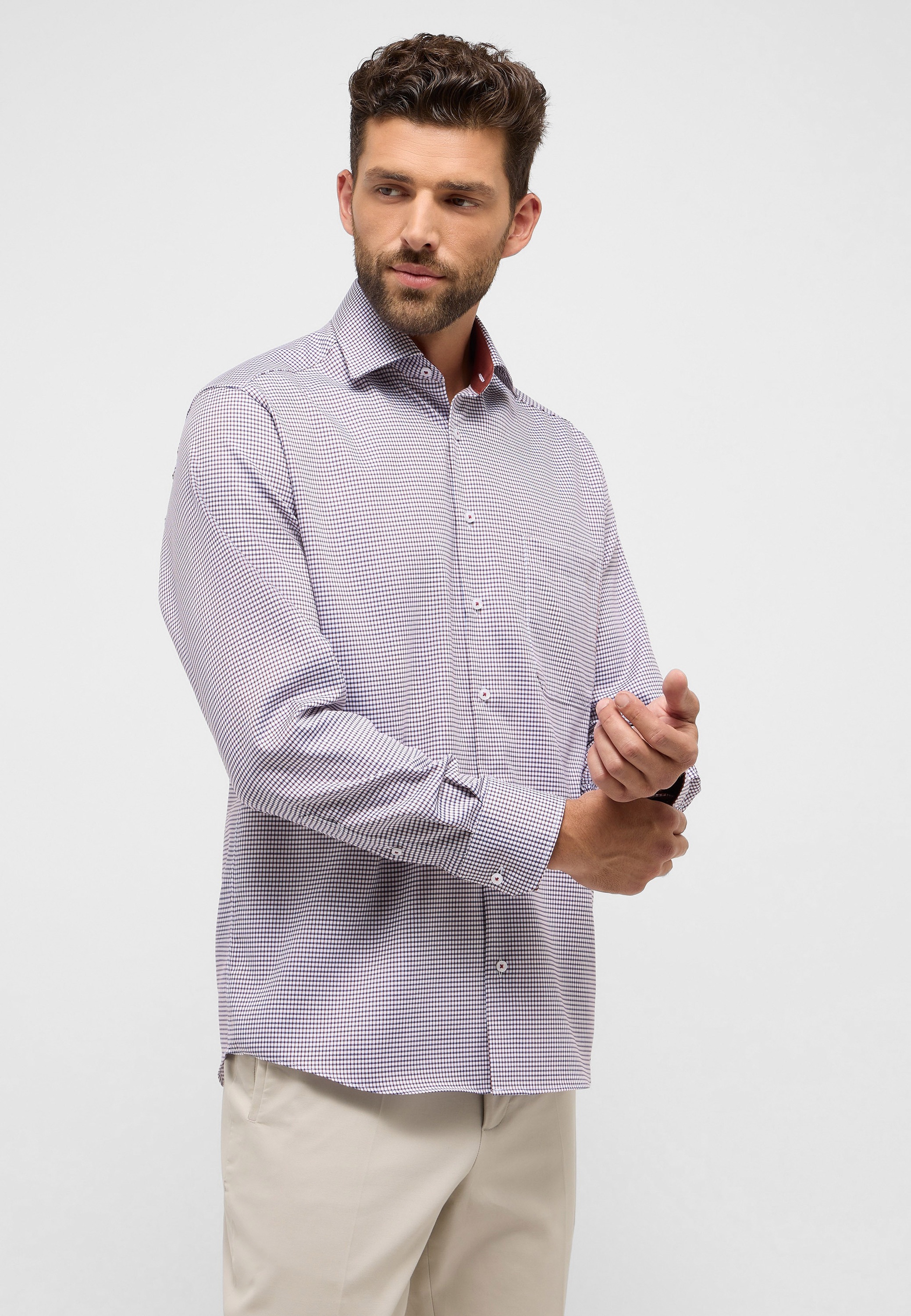 Eterna Langarmhemd "COMFORT FIT", NON IRON (bügelfrei) günstig online kaufen