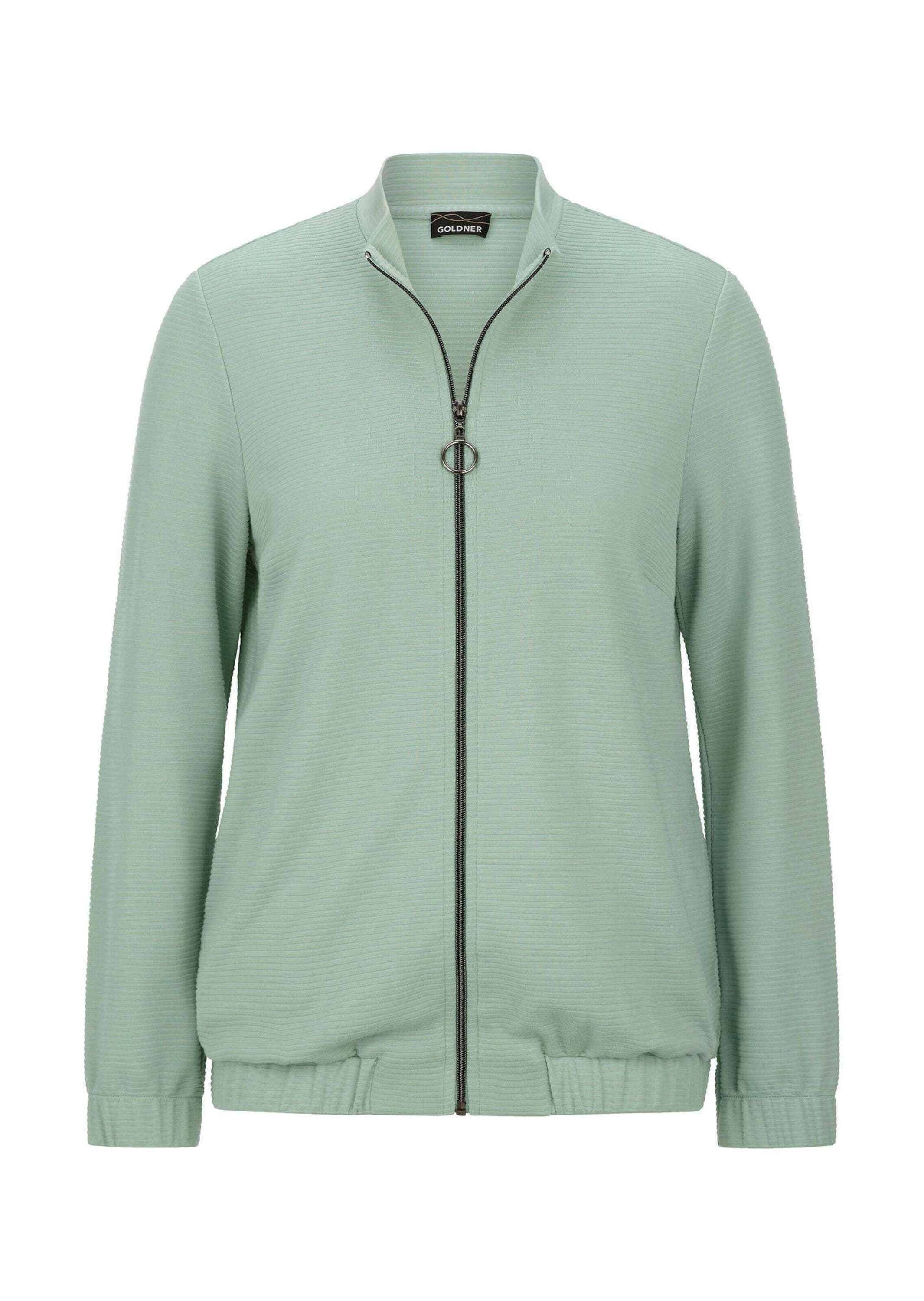 GOLDNER Kurzjacke »Jerseyjacke mit Ottomanstruktur« Taschen inn der Seitennaht