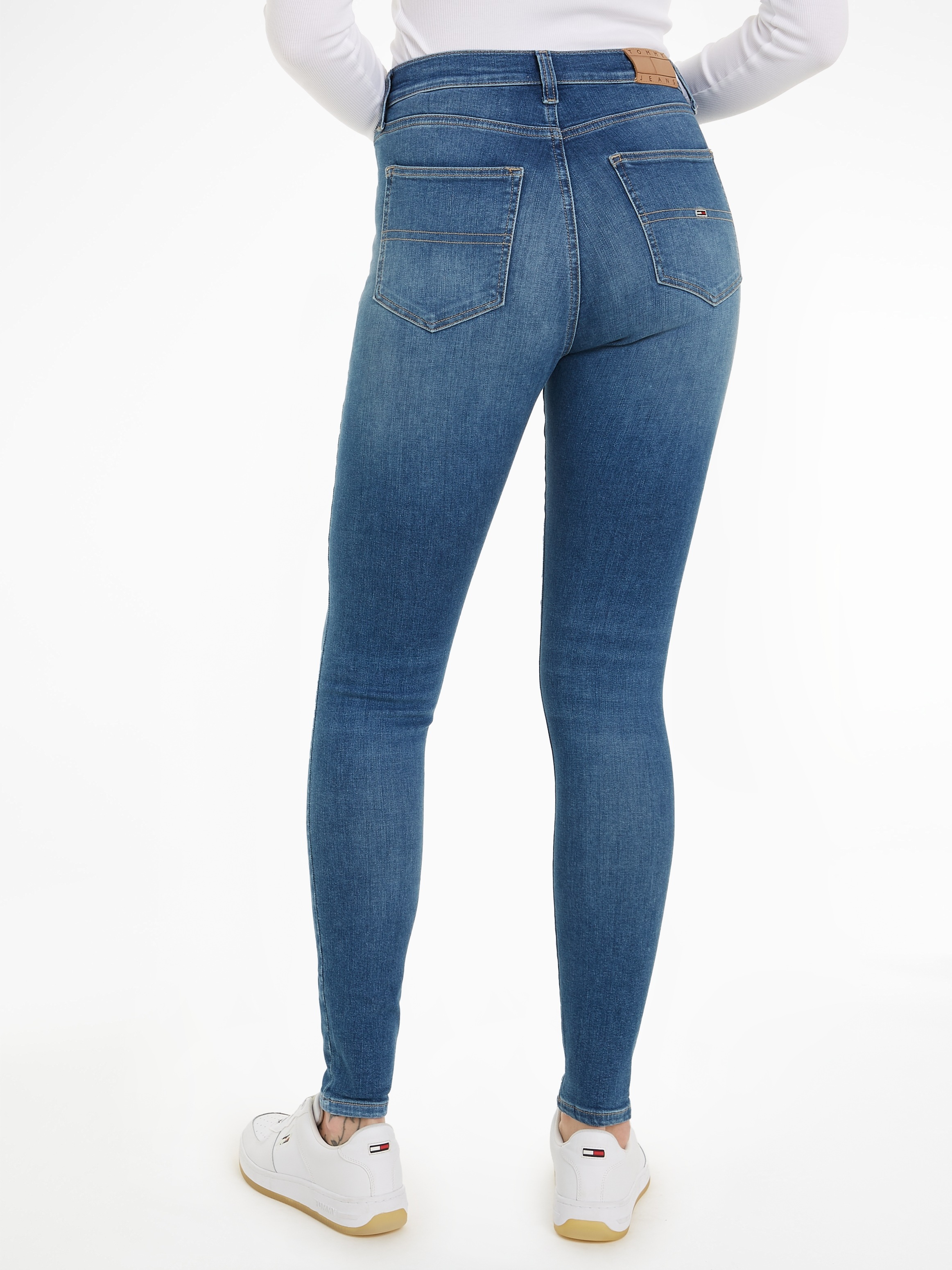 Tommy Jeans Bequeme Jeans "Sylvia Skinny Slim Jeans Hohe Leibhöhe", mit Led günstig online kaufen