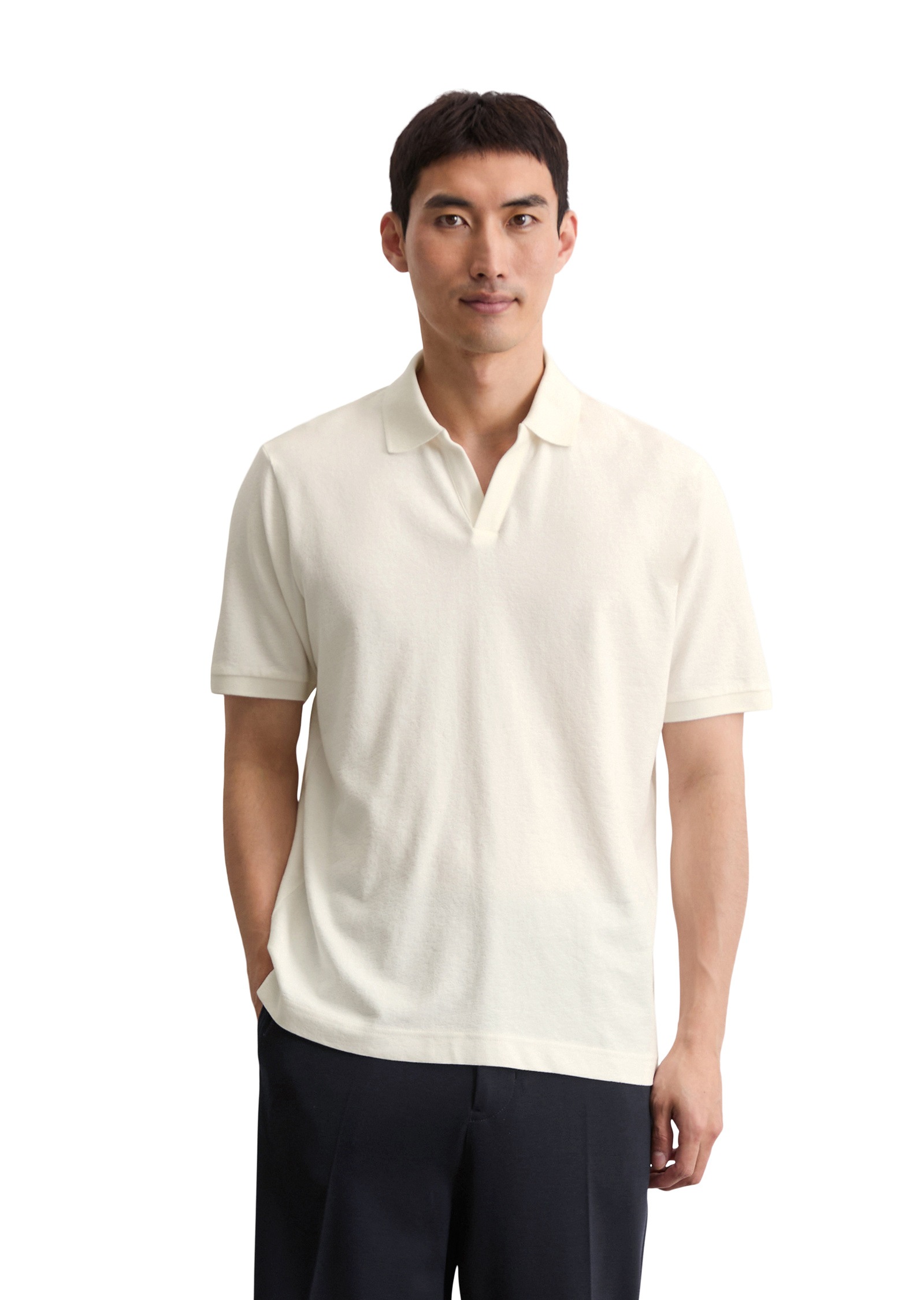 Marc OPolo Poloshirt "aus reiner Bio-Baumwolle" günstig online kaufen