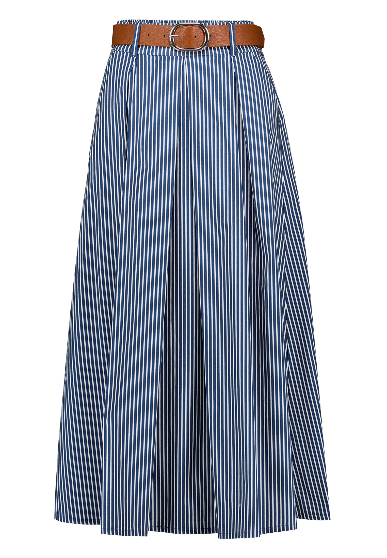 Zero Maxirock »Damen mit Gürtel« Gürtel