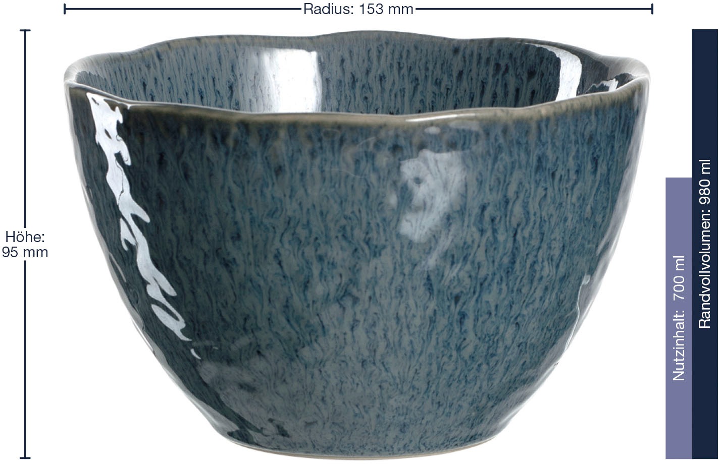 LEONARDO Schale »MATERA« 6 Stk. aus Keramik Ø 15,3 cm