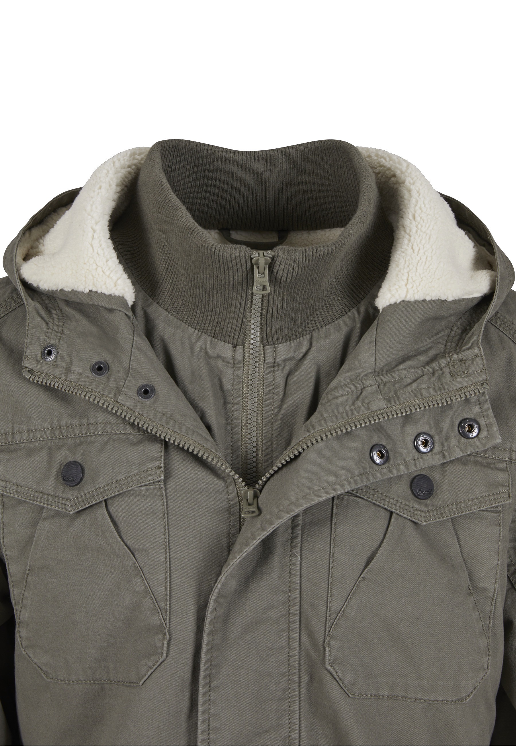 Thumbnail - Brandit Winterjacke "Brandit Brandit Men Meadow Jacket" 1 Stk. tlg. mit Kapuze
