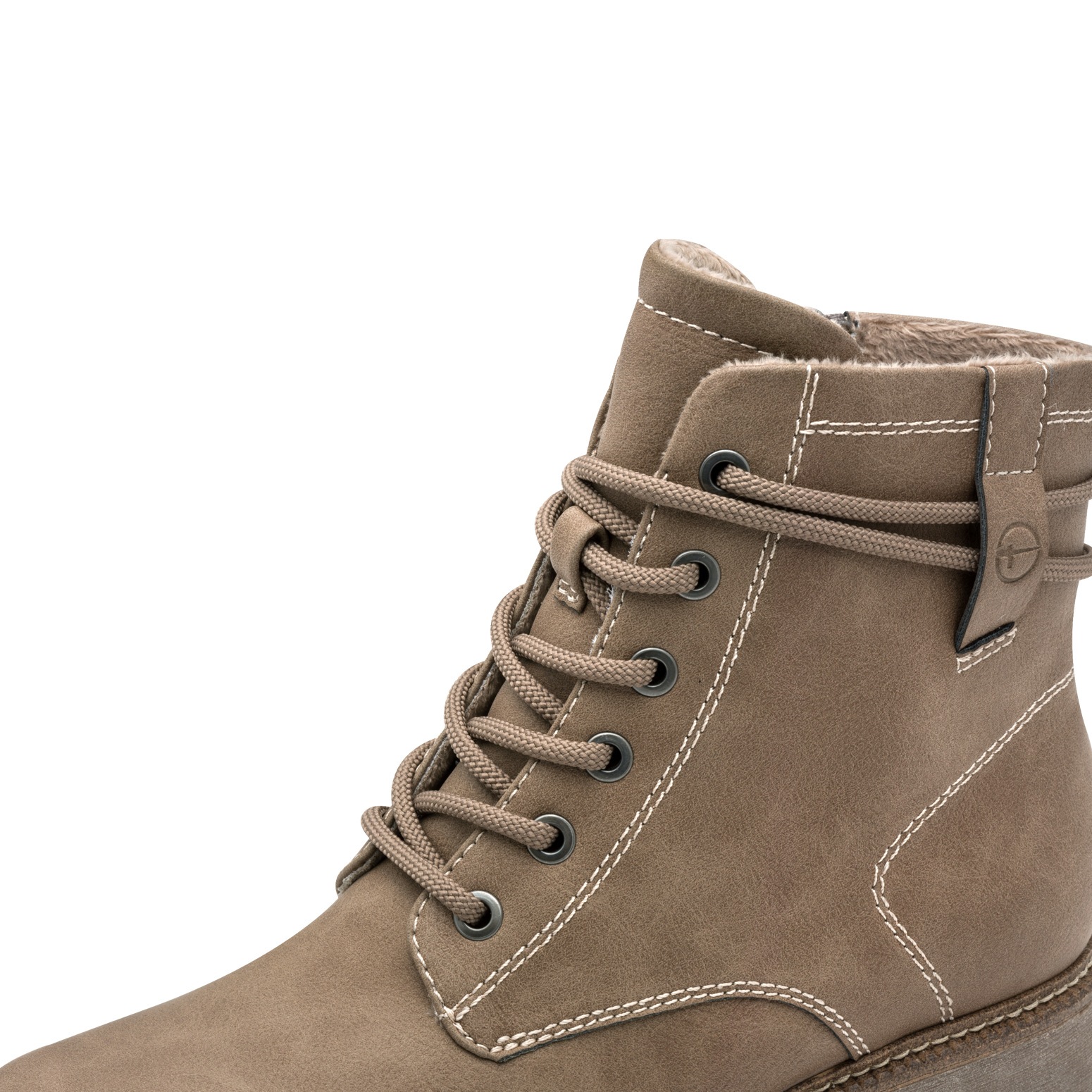 Thumbnail - Tamaris Schnürstiefelette, Blockabsatz, Schnürboots in veganer Verarbeitung