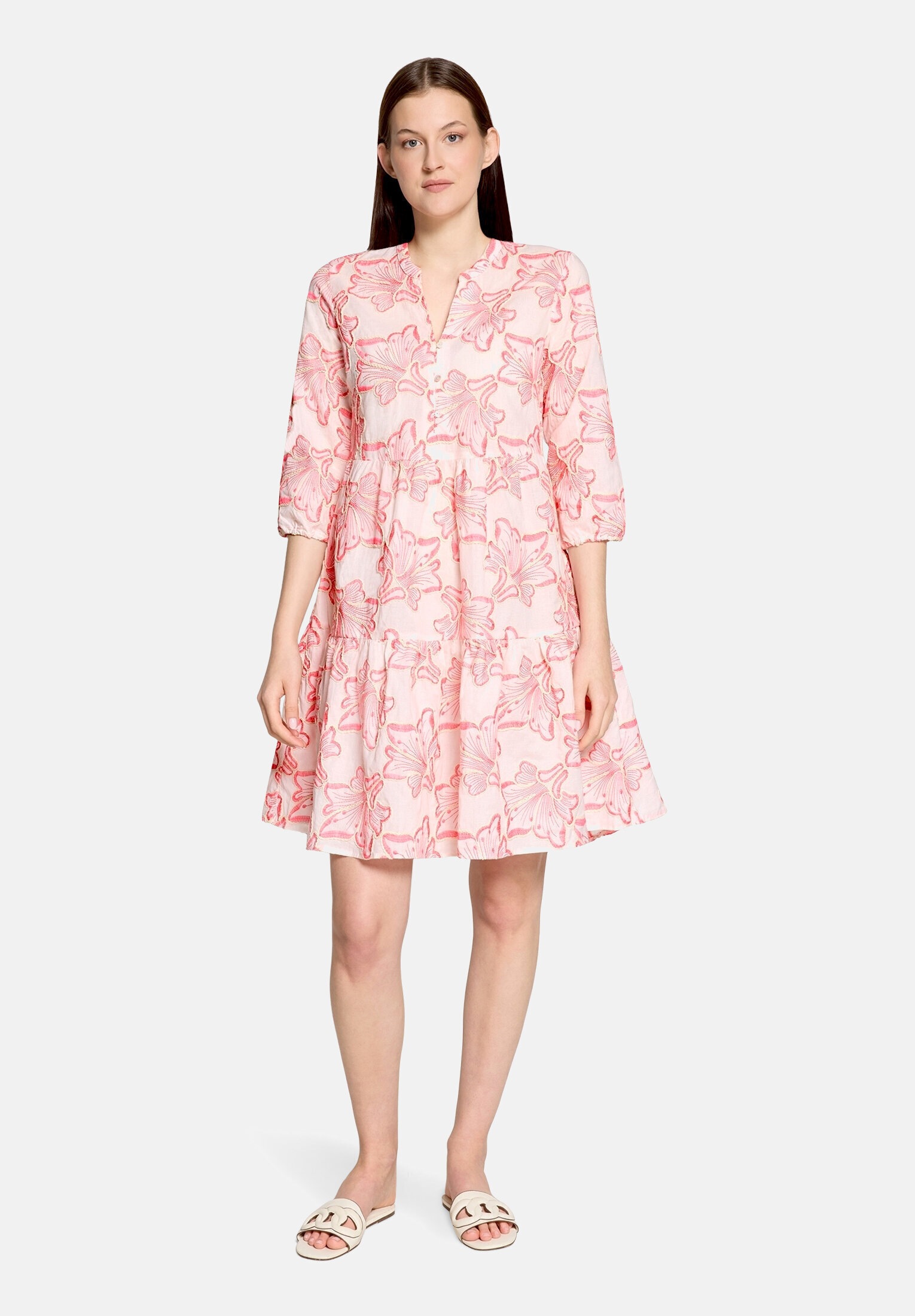 Betty&Co Sommerkleid »Damen mit Stickerei« Ohne Tasche