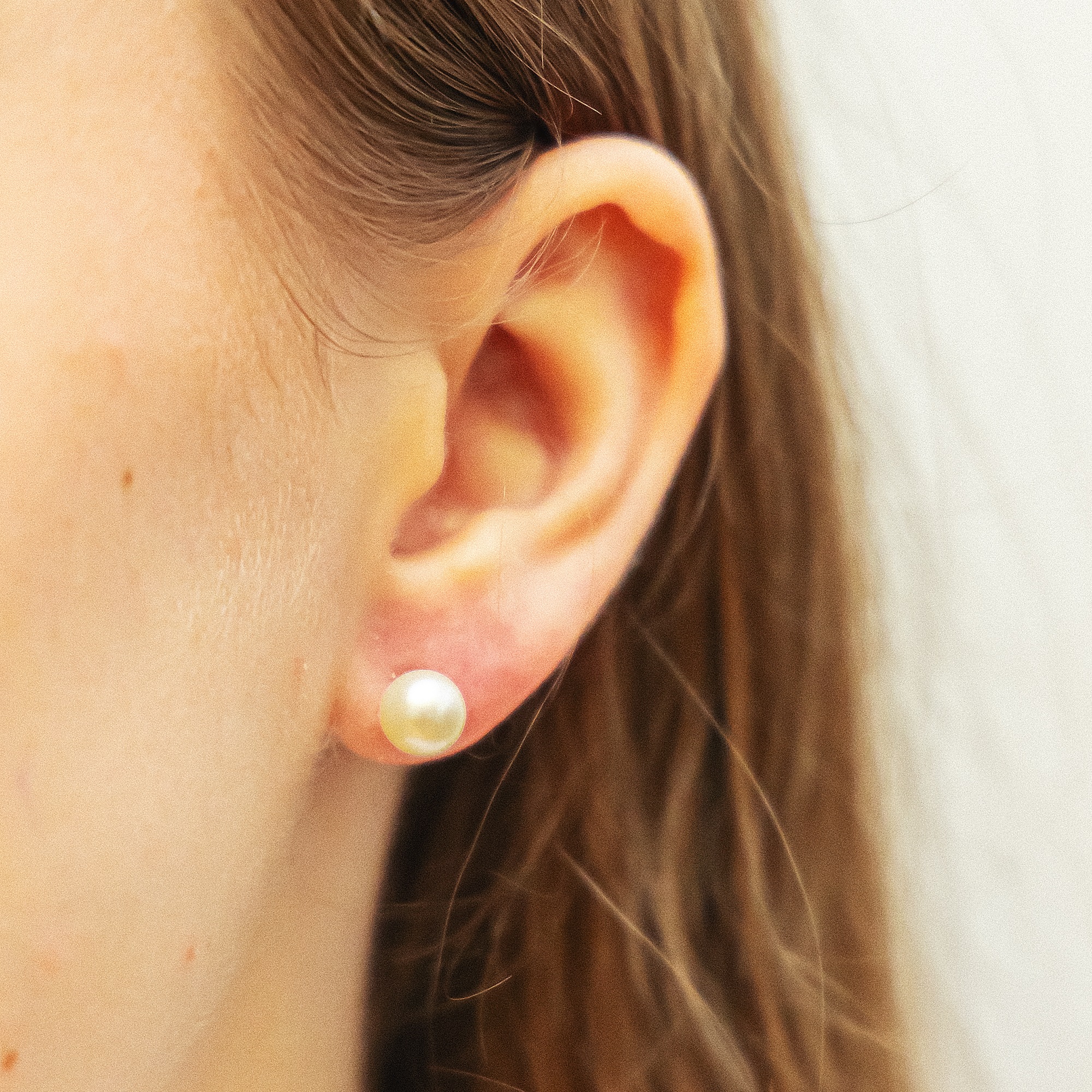 Fascination by Ellen K. Paar Ohrstecker »Gold 585 Akoya-Perle 6,5-7mm«