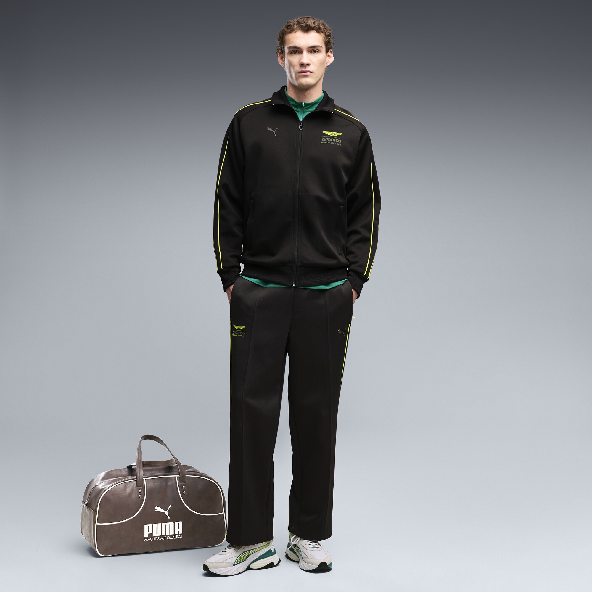 PUMA Sweatjacke »PUMA x ASTON MARTIN ARAMCO F1® TEAM T7 Trainingsjacke Herren«