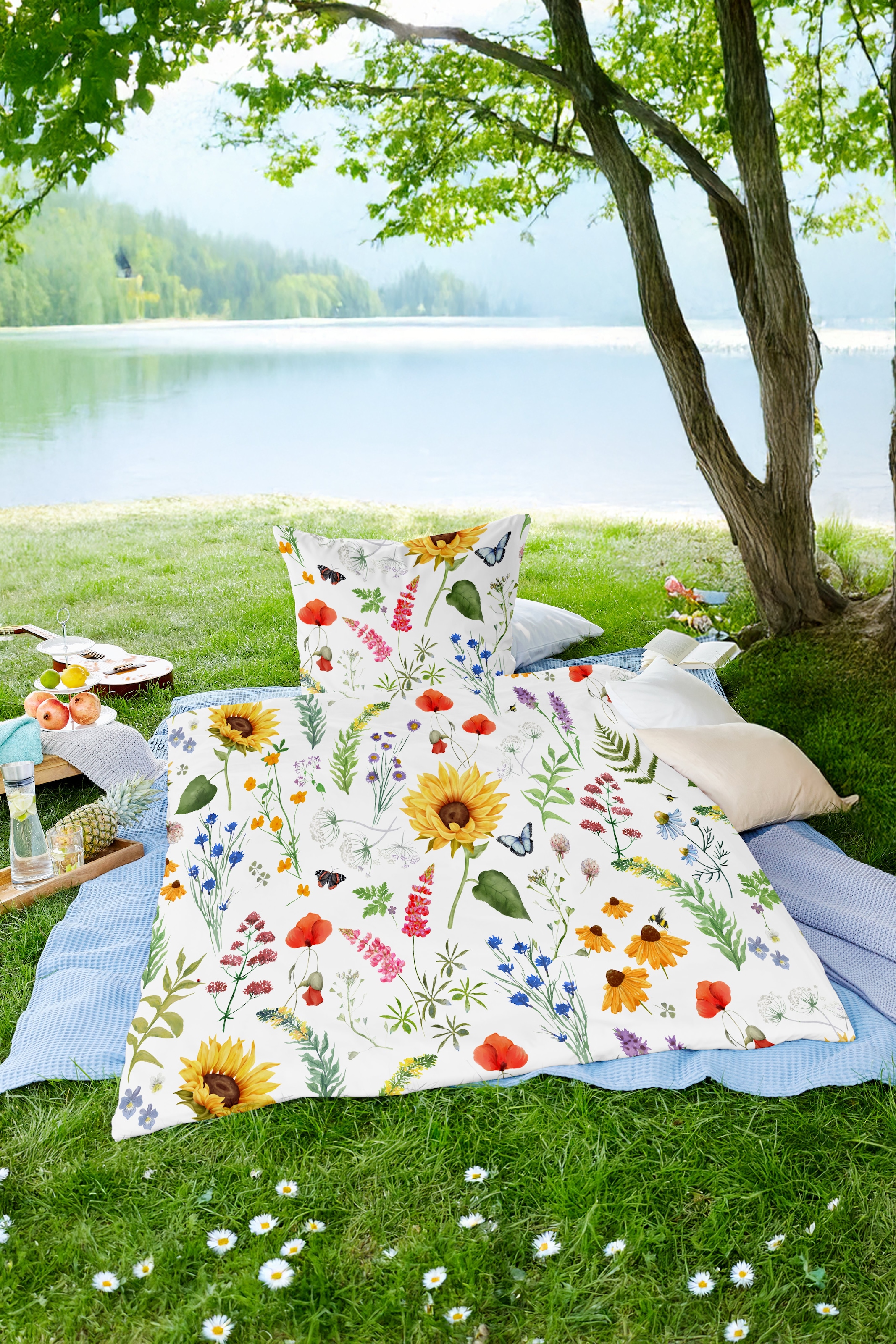 Primera Bettwäsche »Renforce-Bettwäsche Flowerbee« 2