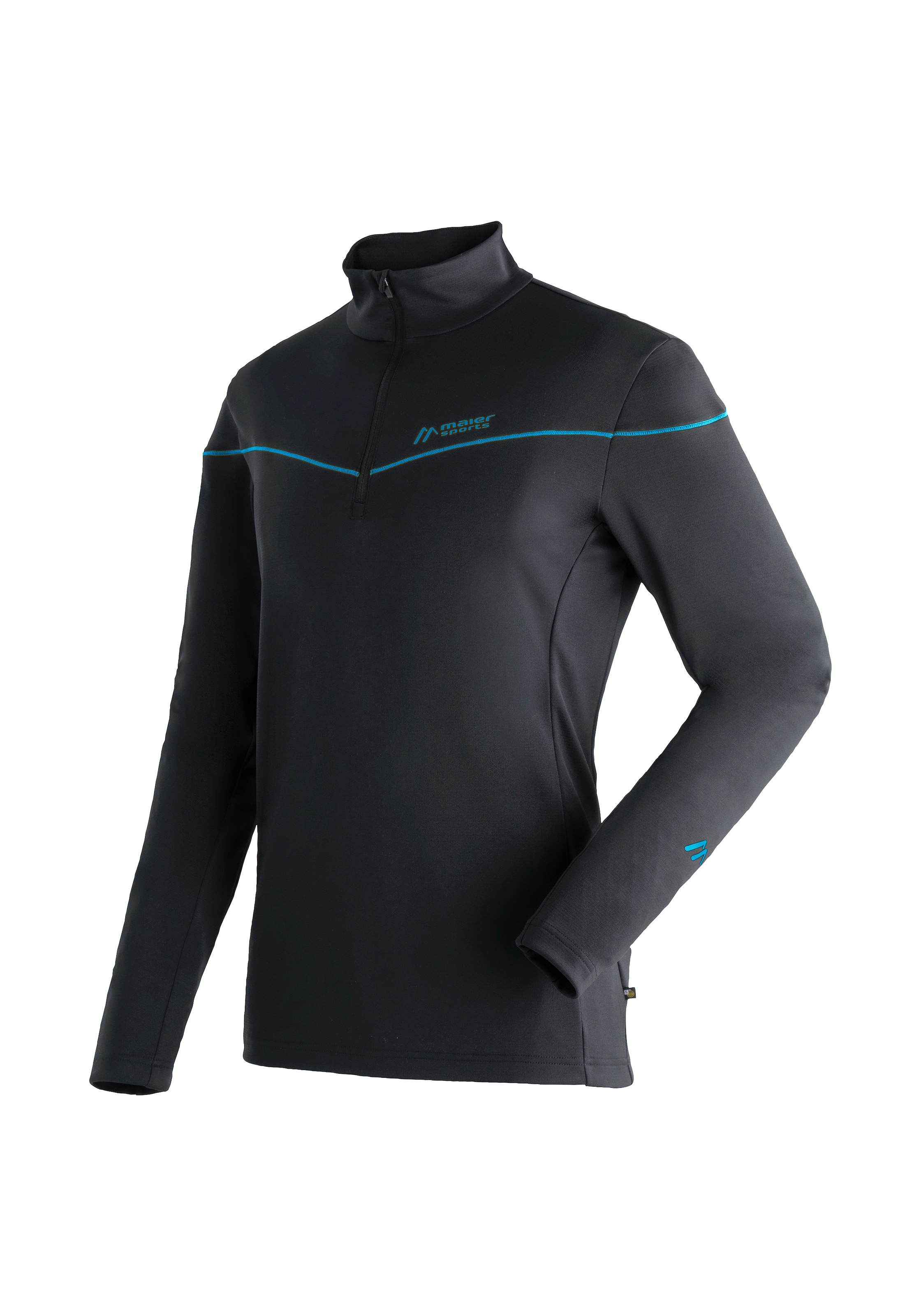 Fleecepullover »Nago Rec«, Herren Midlayer, elastisches und pflegeleichtes Half-Zip...