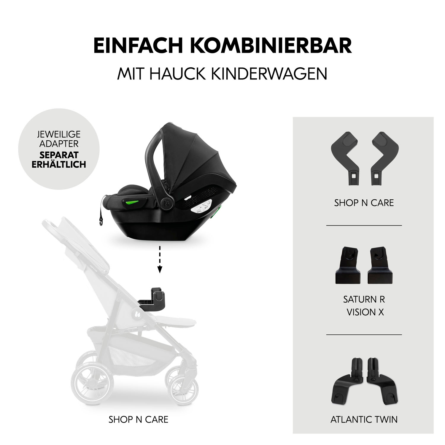 Hauck Babyschale »Drive N Care Black«