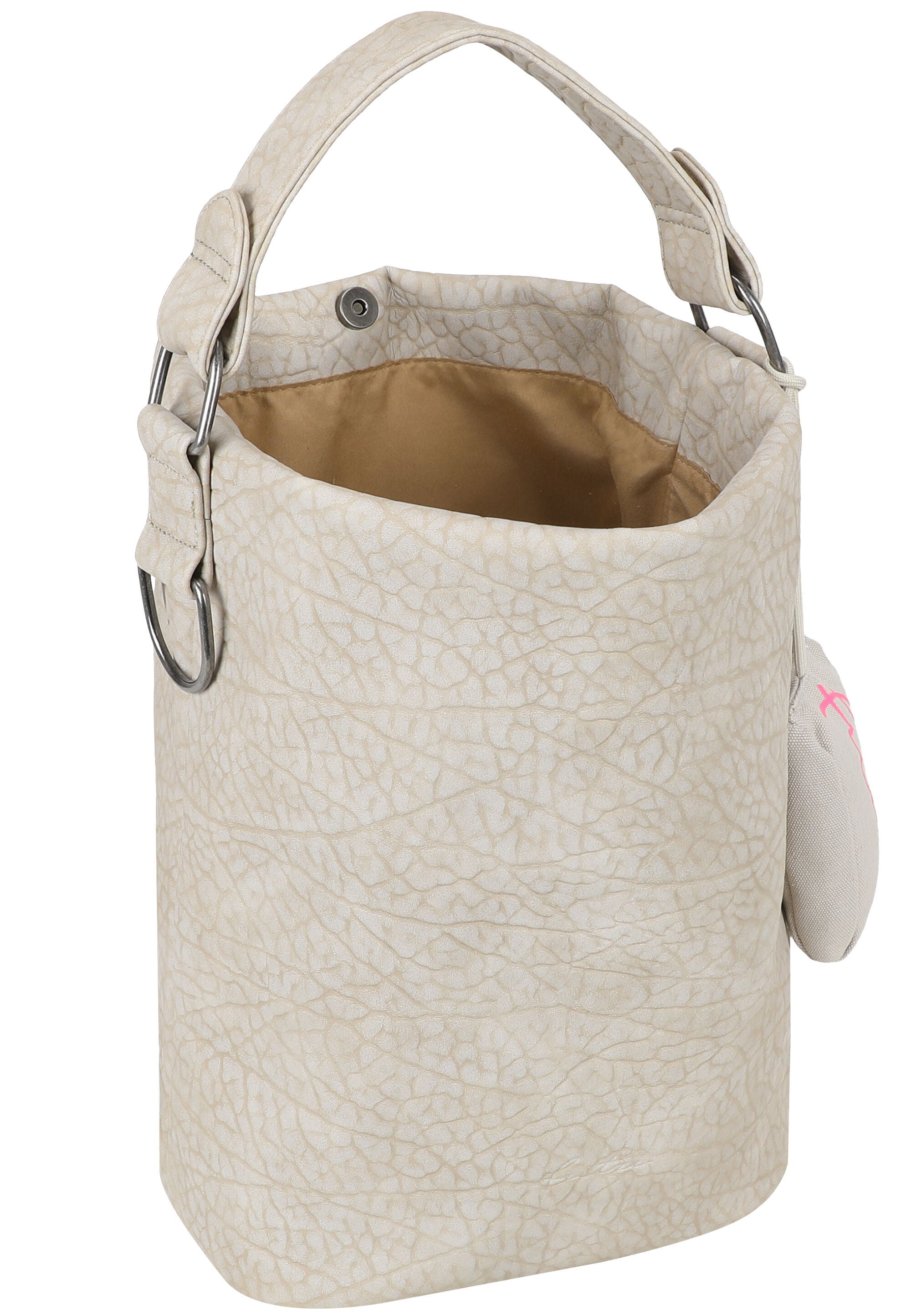 Fritzi aus Preußen Schultertasche »Ella Hobo« mit Canvas-Anhänger